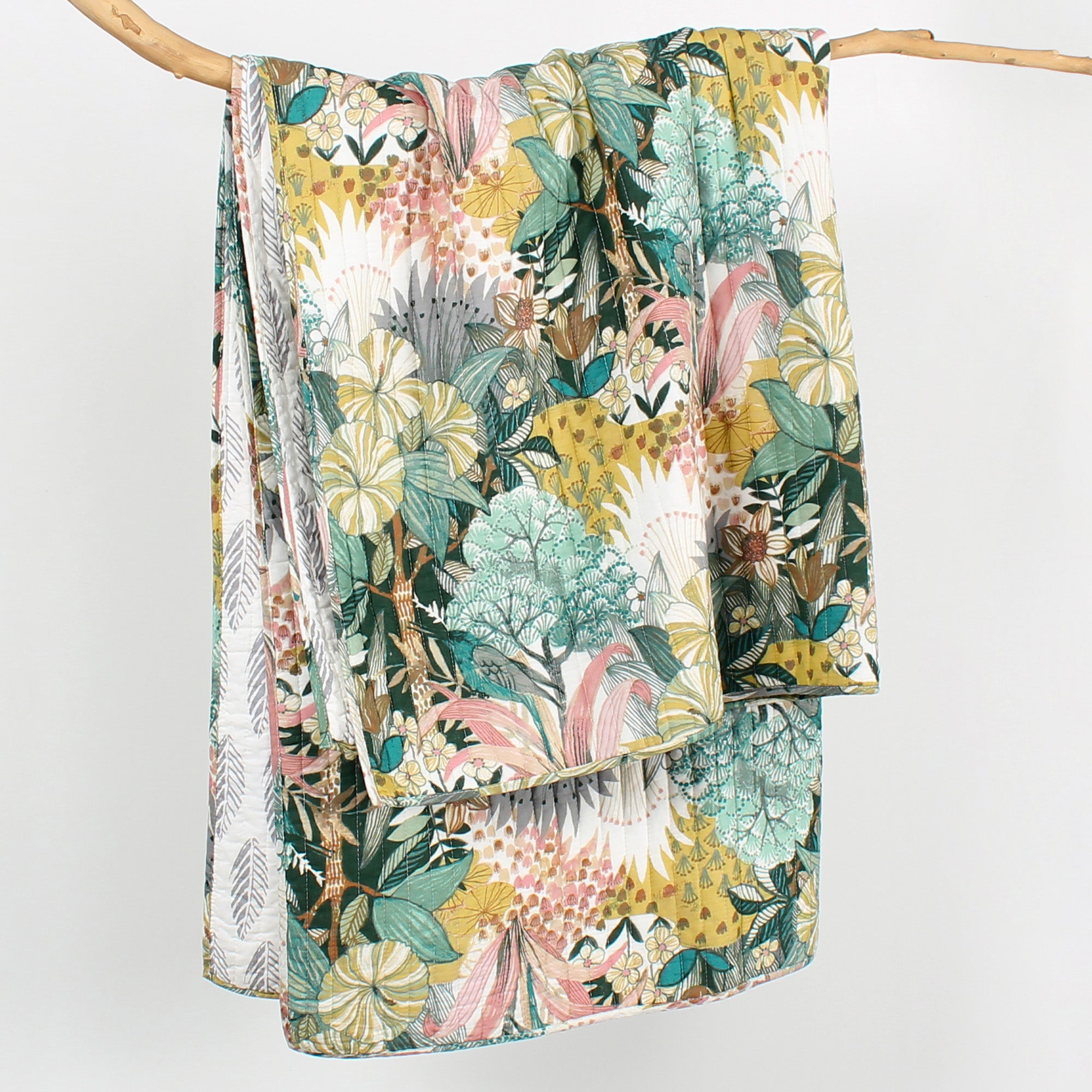 Levtex Home Ashika Quilted Throw Throws