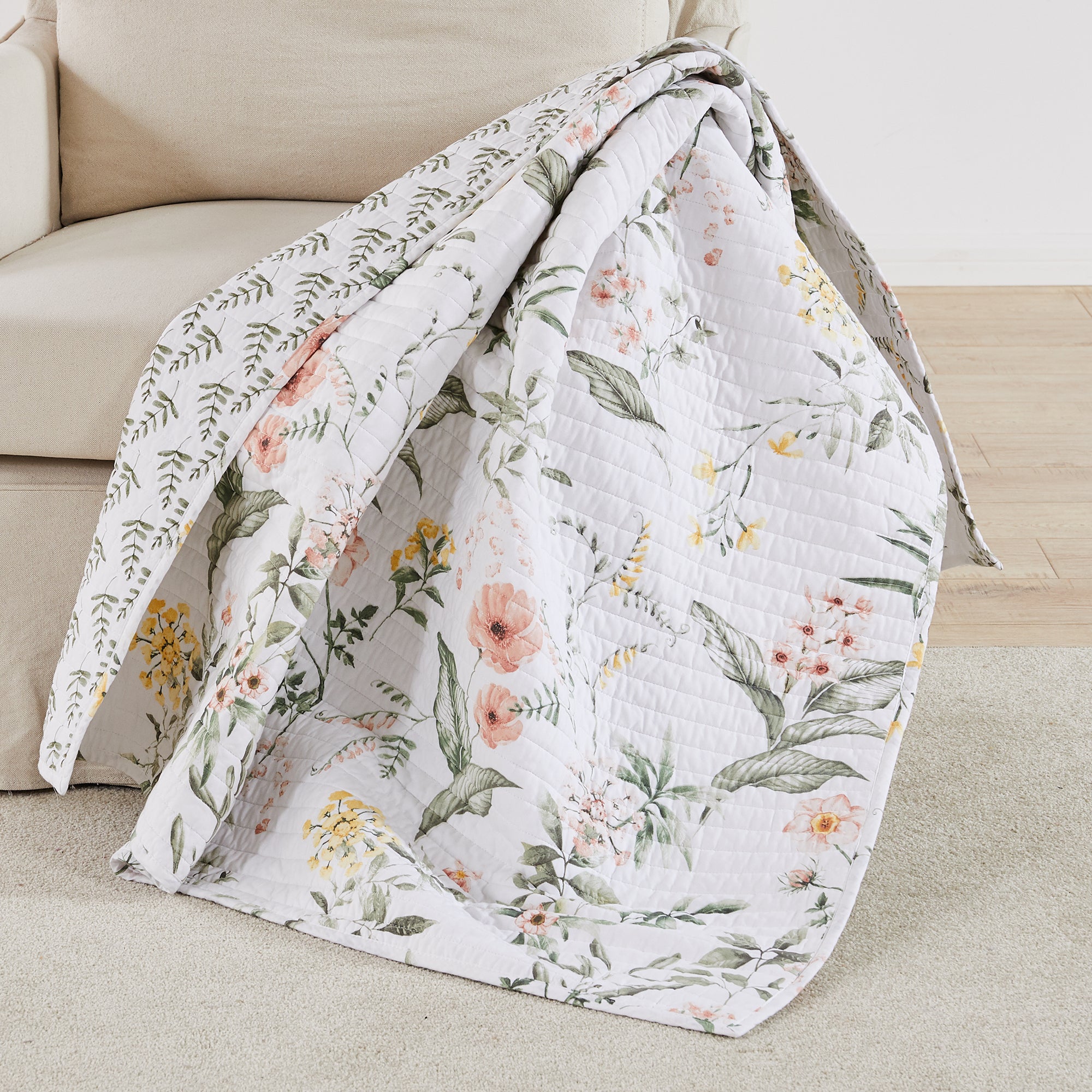 Levtex Home Viviana Quilted Throw Throws