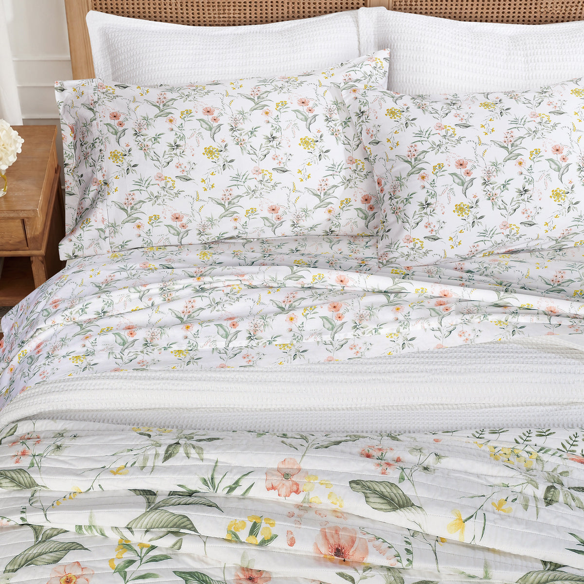 Viviana Cotton Sateen Pillowcase Set