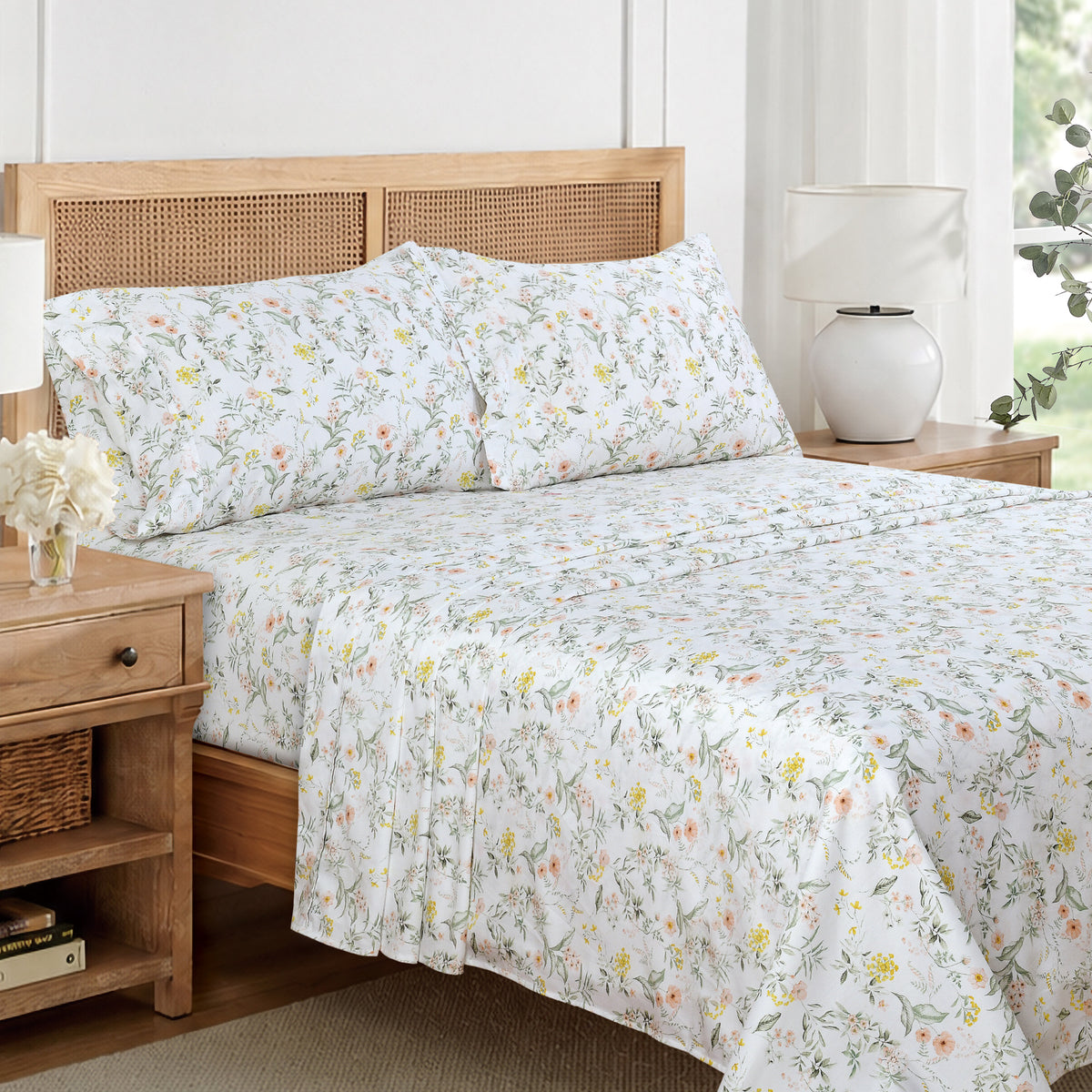 Viviana Cotton Sateen Pillowcase Set