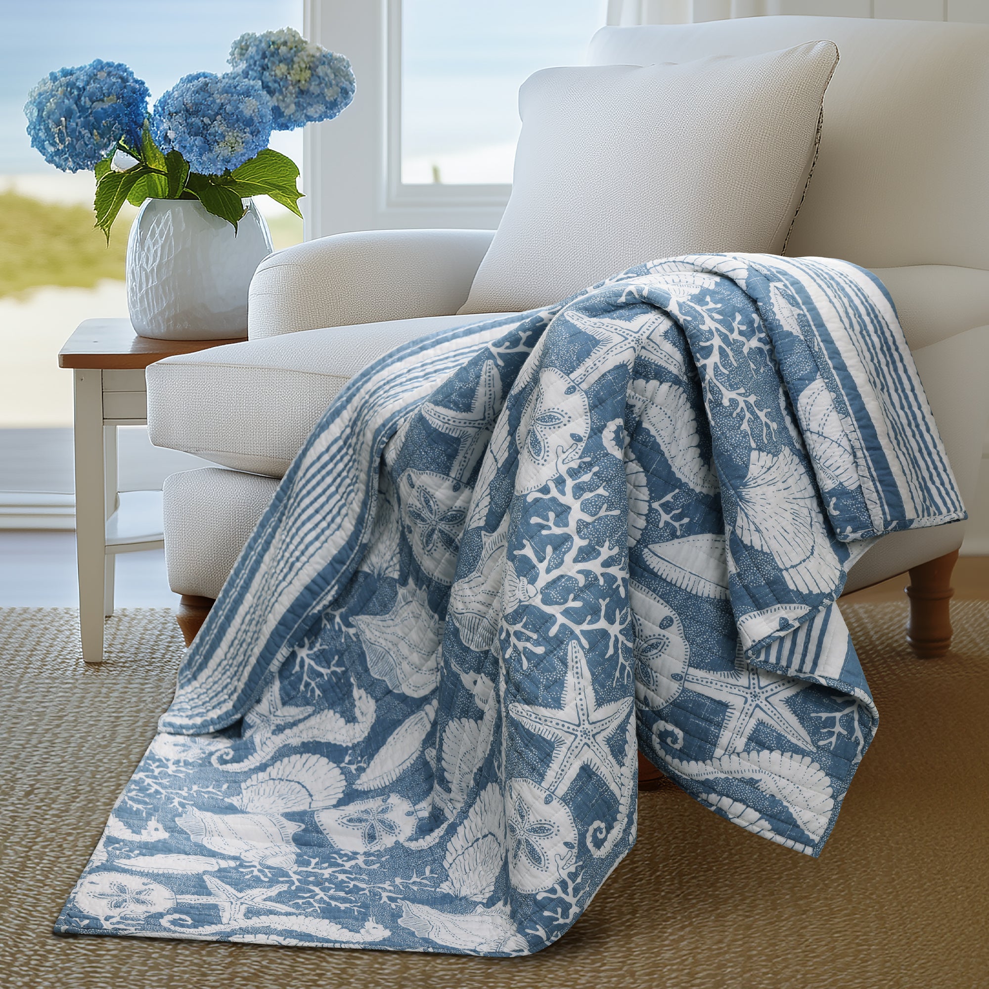 Levtex Home Stillwater Quilted Throw Throws