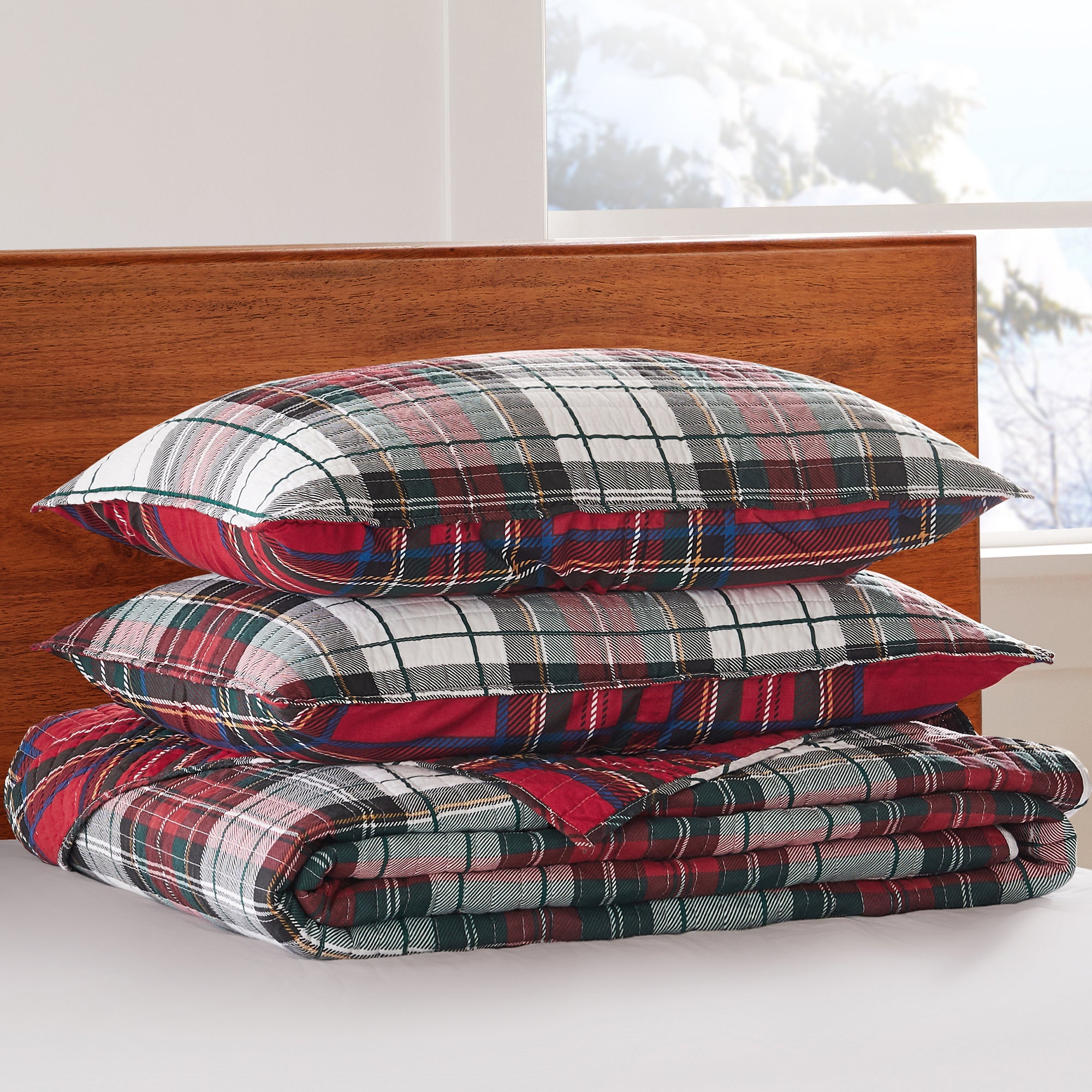 Levtex Home Spencer Plaid Bedspread Bedspreads