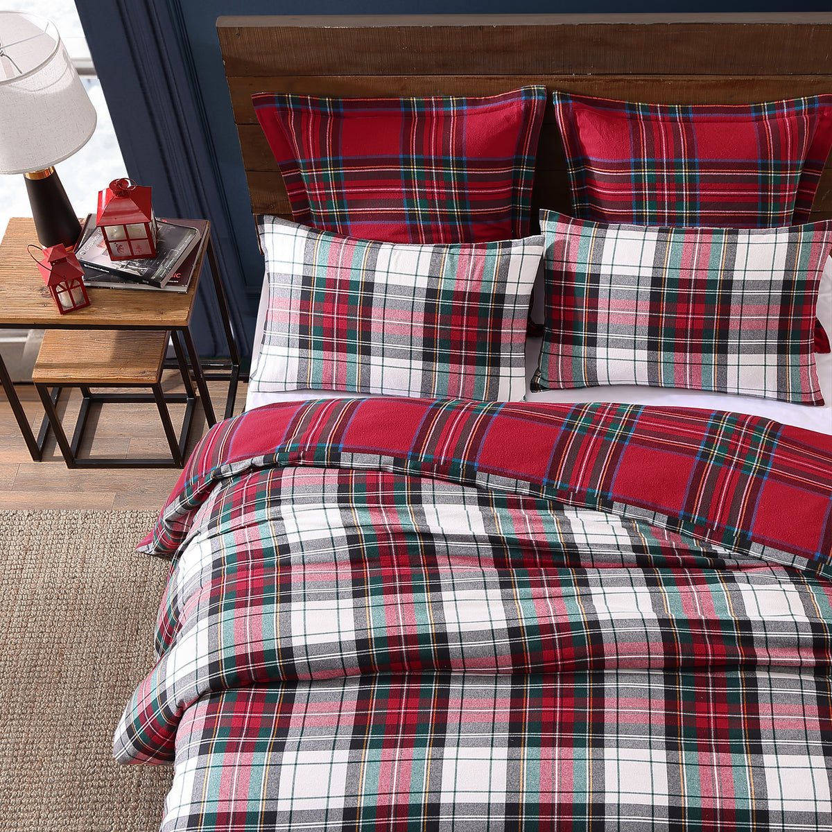 Plaid Flannel Duvet Cover