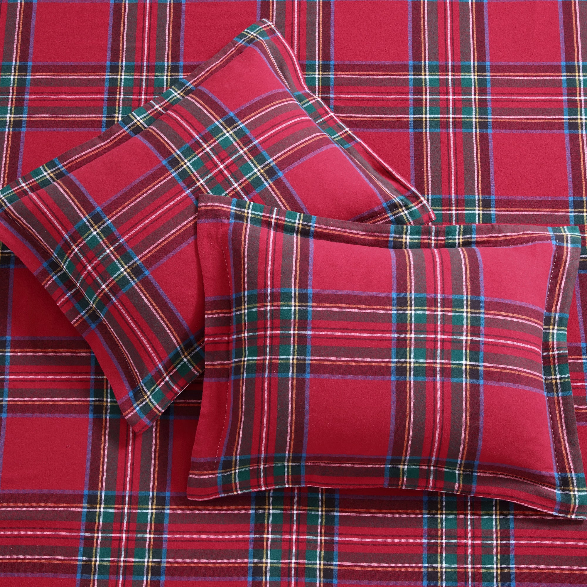 Levtex Home Spencer Plaid Flannel Duvet Cover Set Duvets