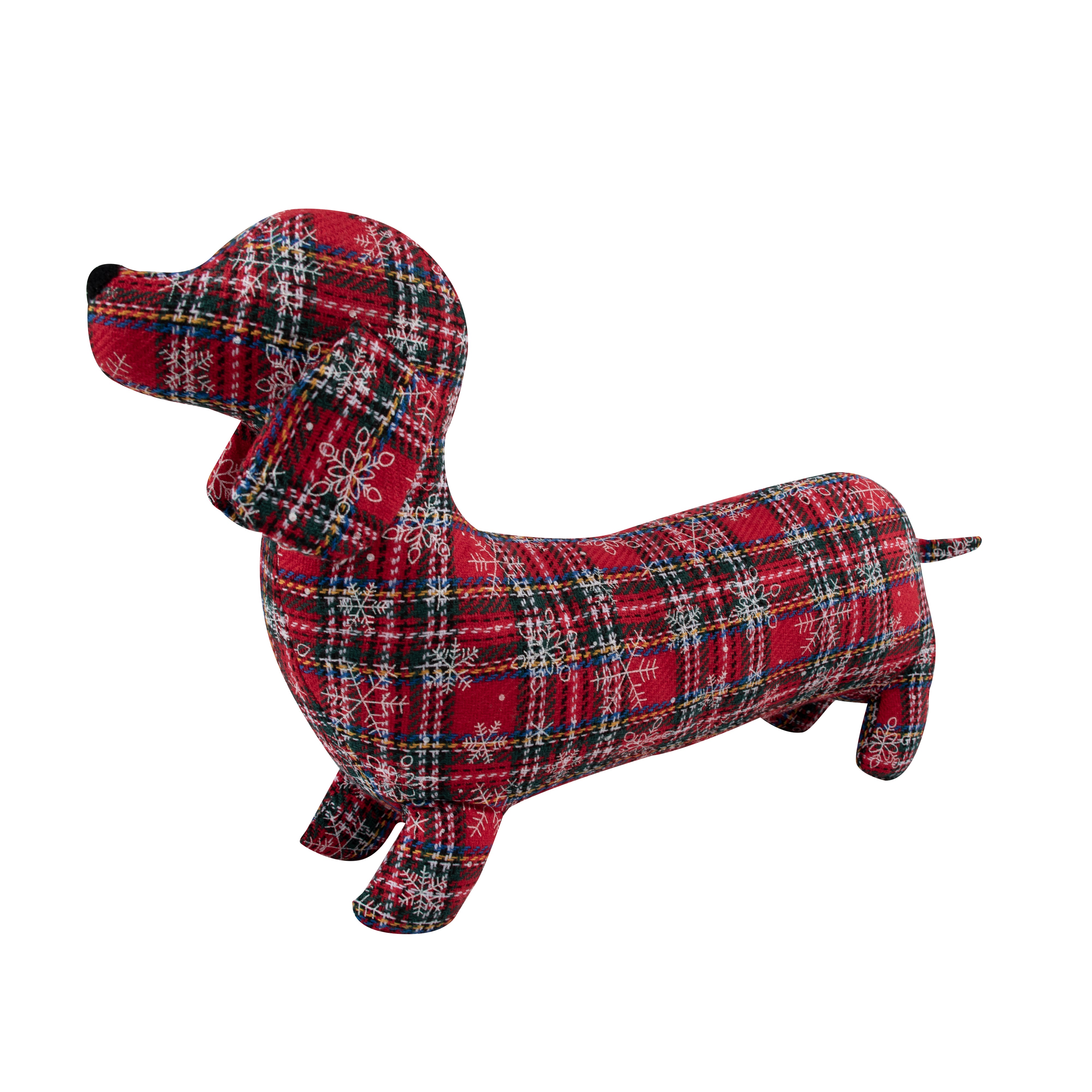 Levtex Home Spencer Plaid Dog Pillow - Red Decorative Pillows