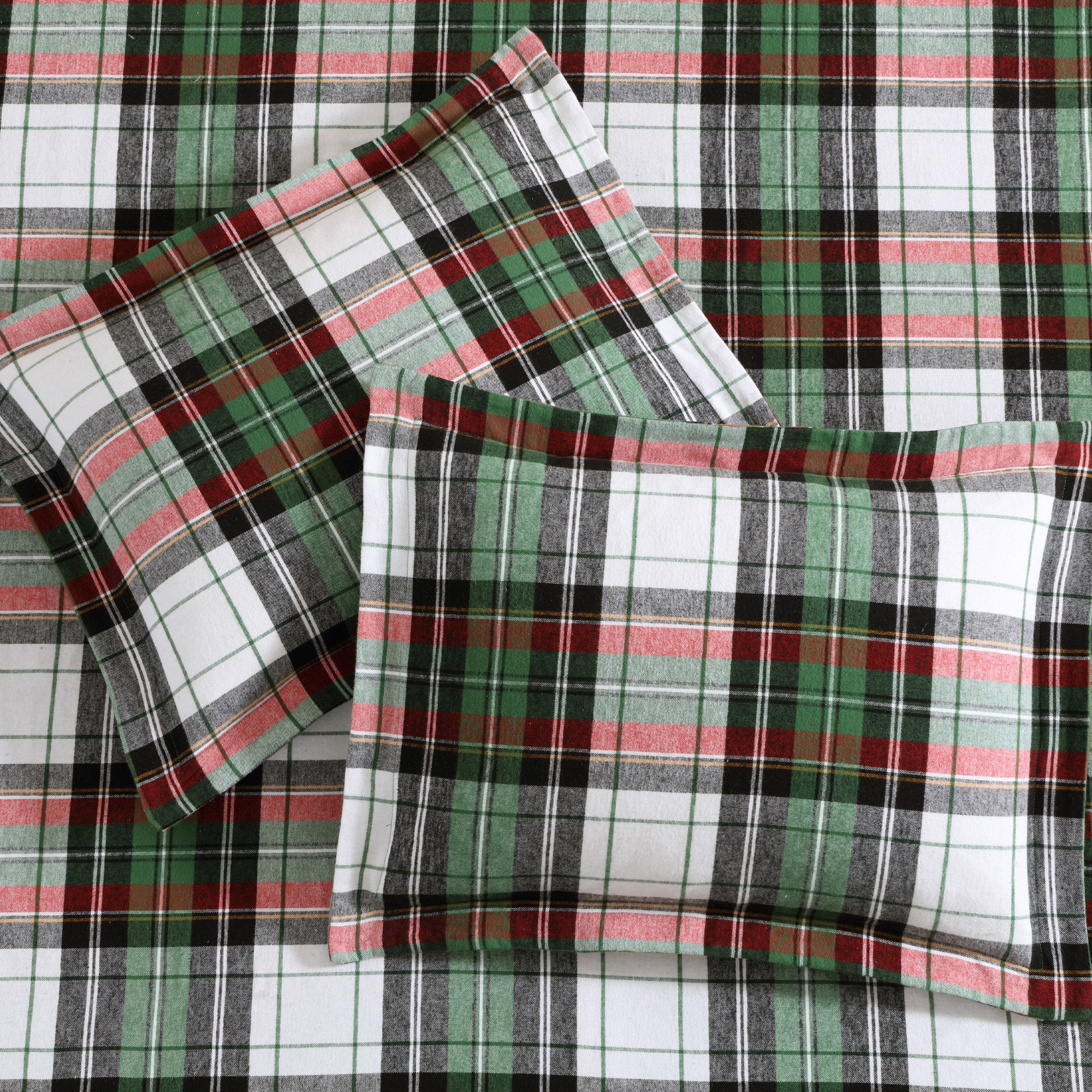 Levtex Home Spencer Plaid Flannel Duvet Cover Set Duvets