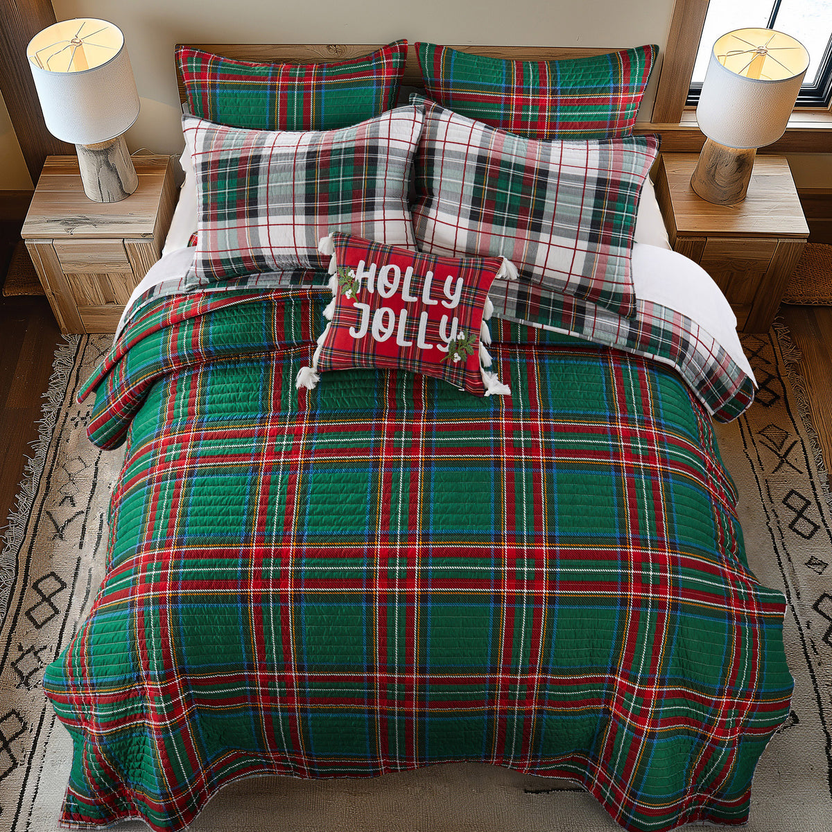 Levtex Home Spencer Plaid Quilt Quilts
