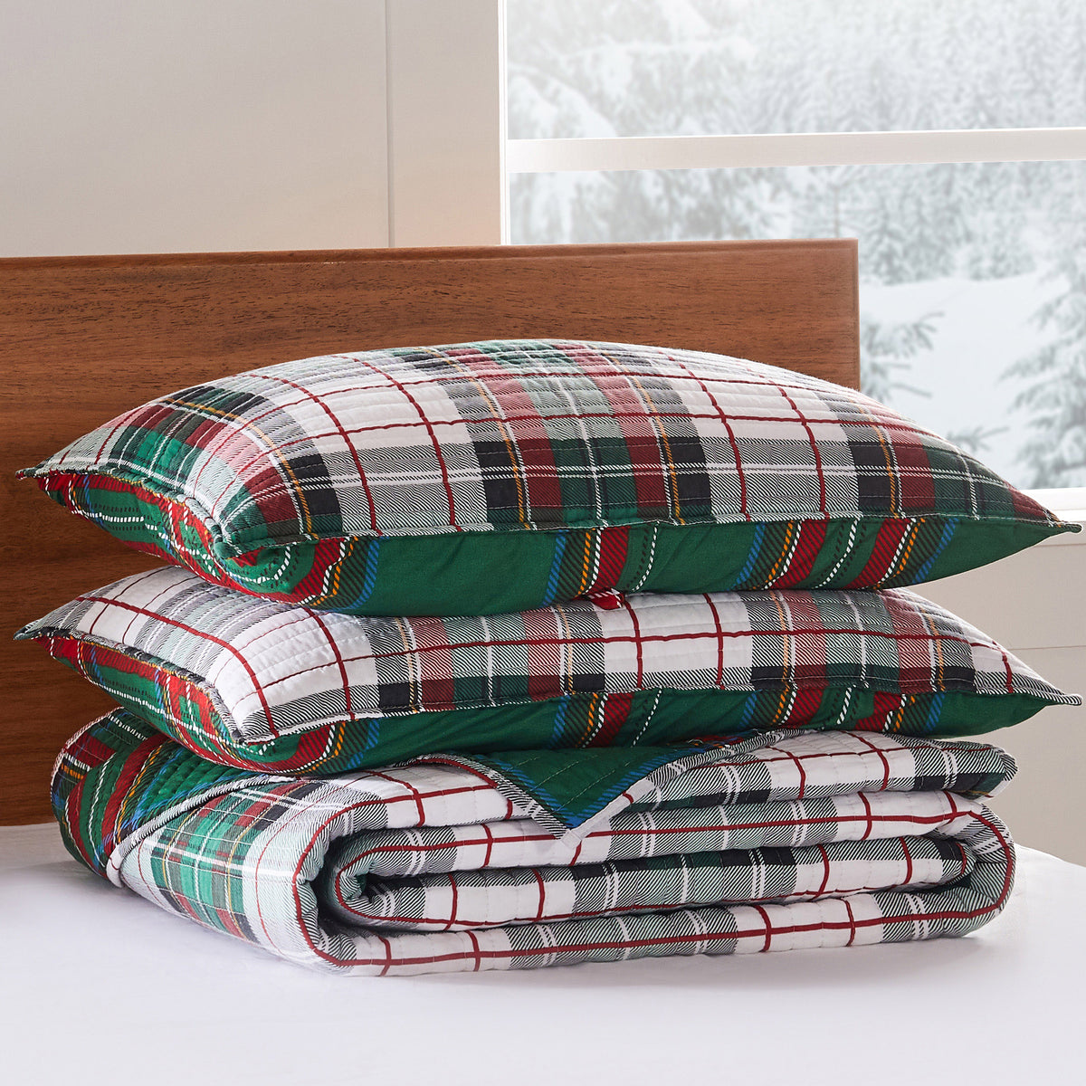 Levtex Home Spencer Plaid Quilt Quilts