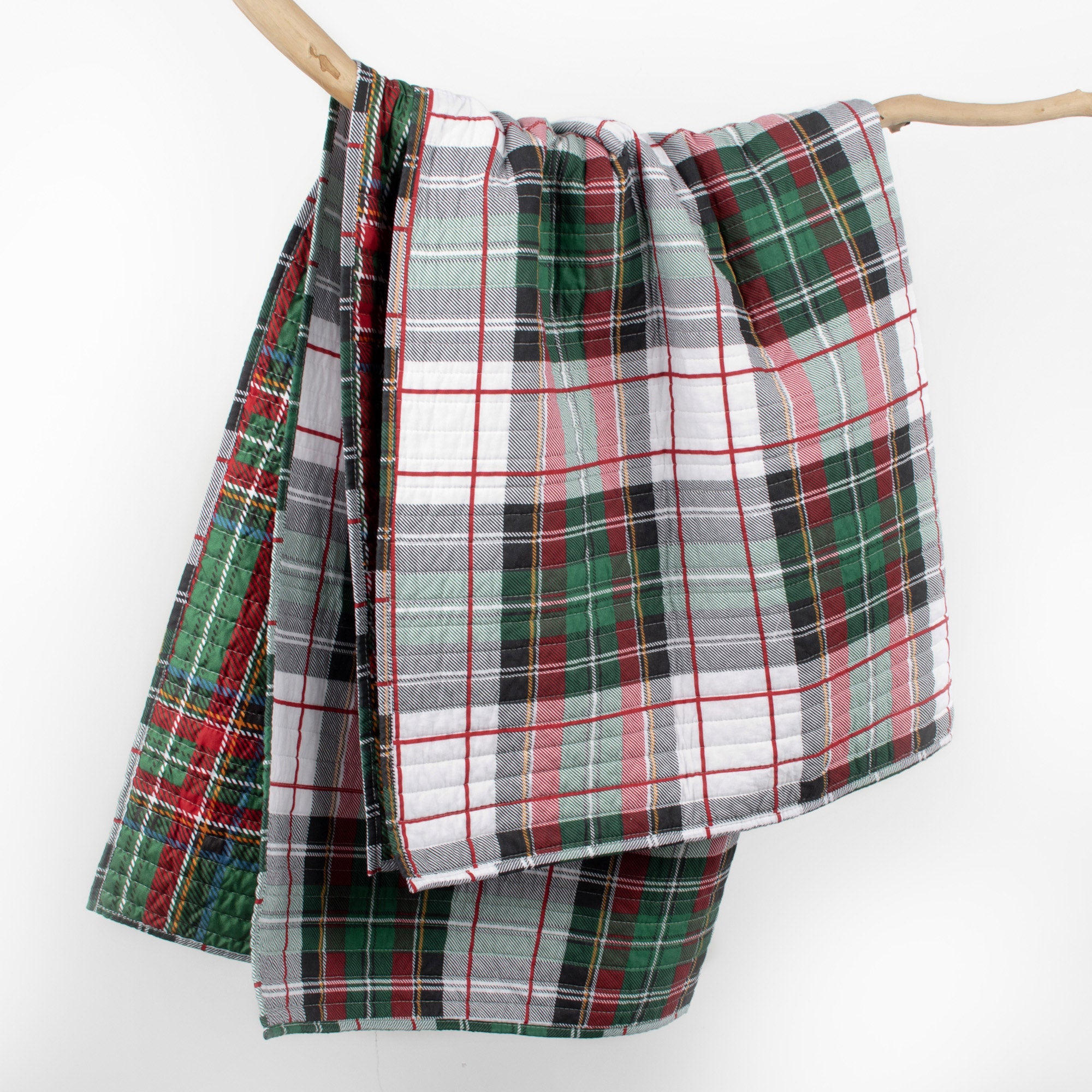 Levtex Home Spencer Plaid Quilted Throw Throws