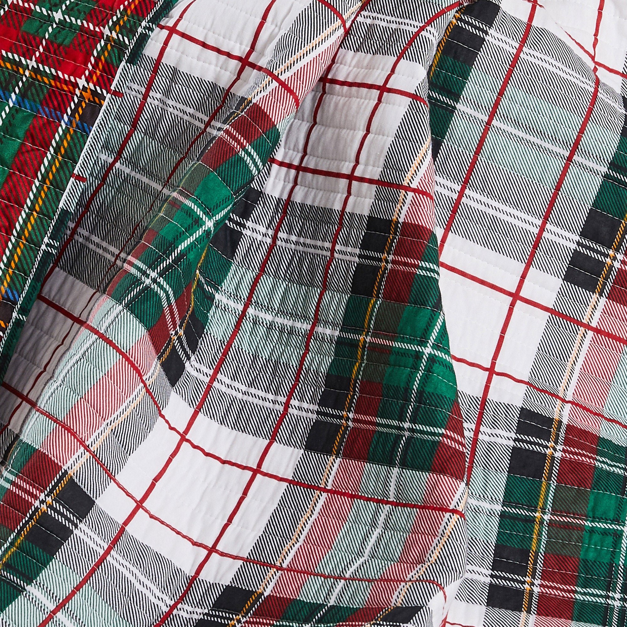 Levtex Home Spencer Plaid Quilted Throw Throws