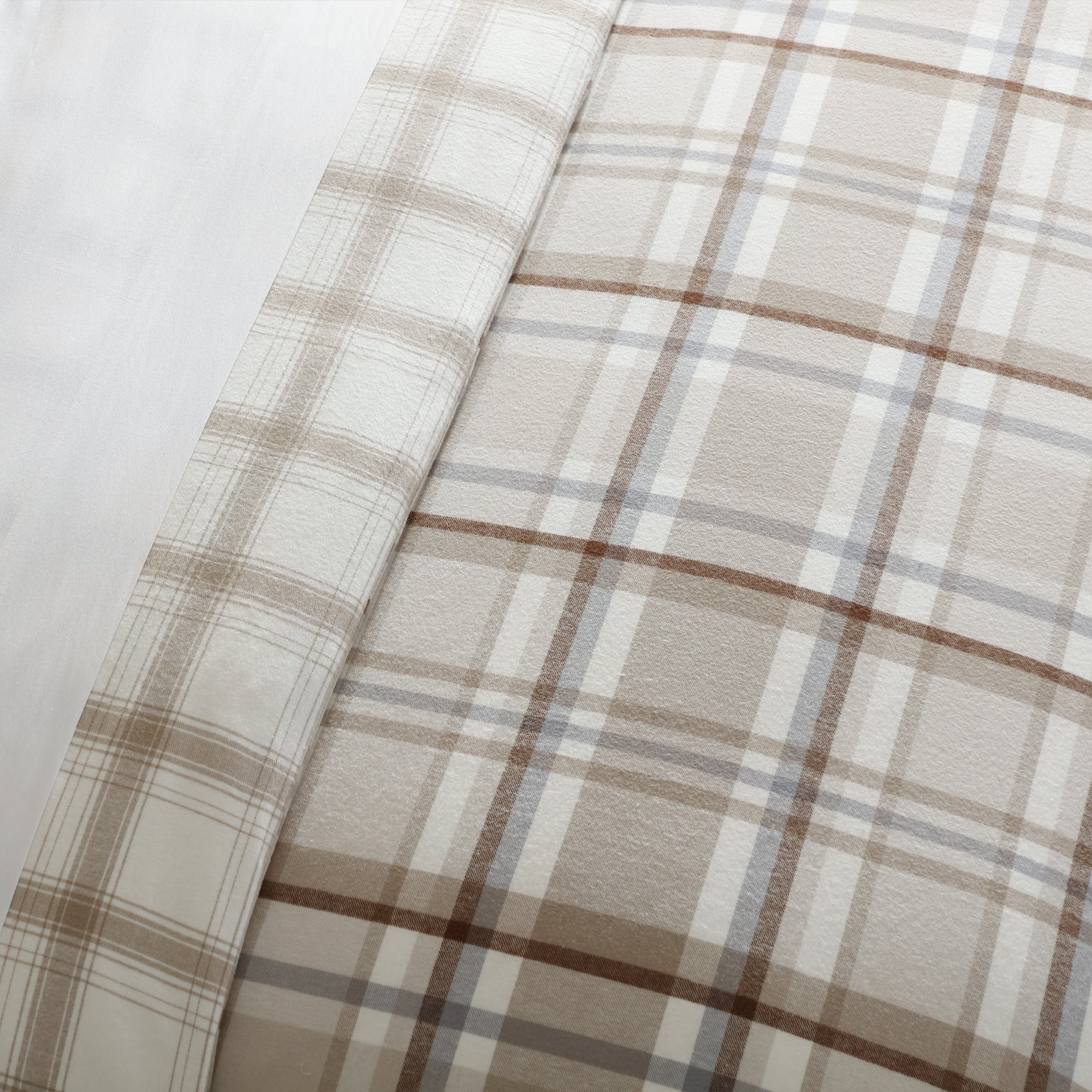 Spencer Plaid Flannel Comforter Set