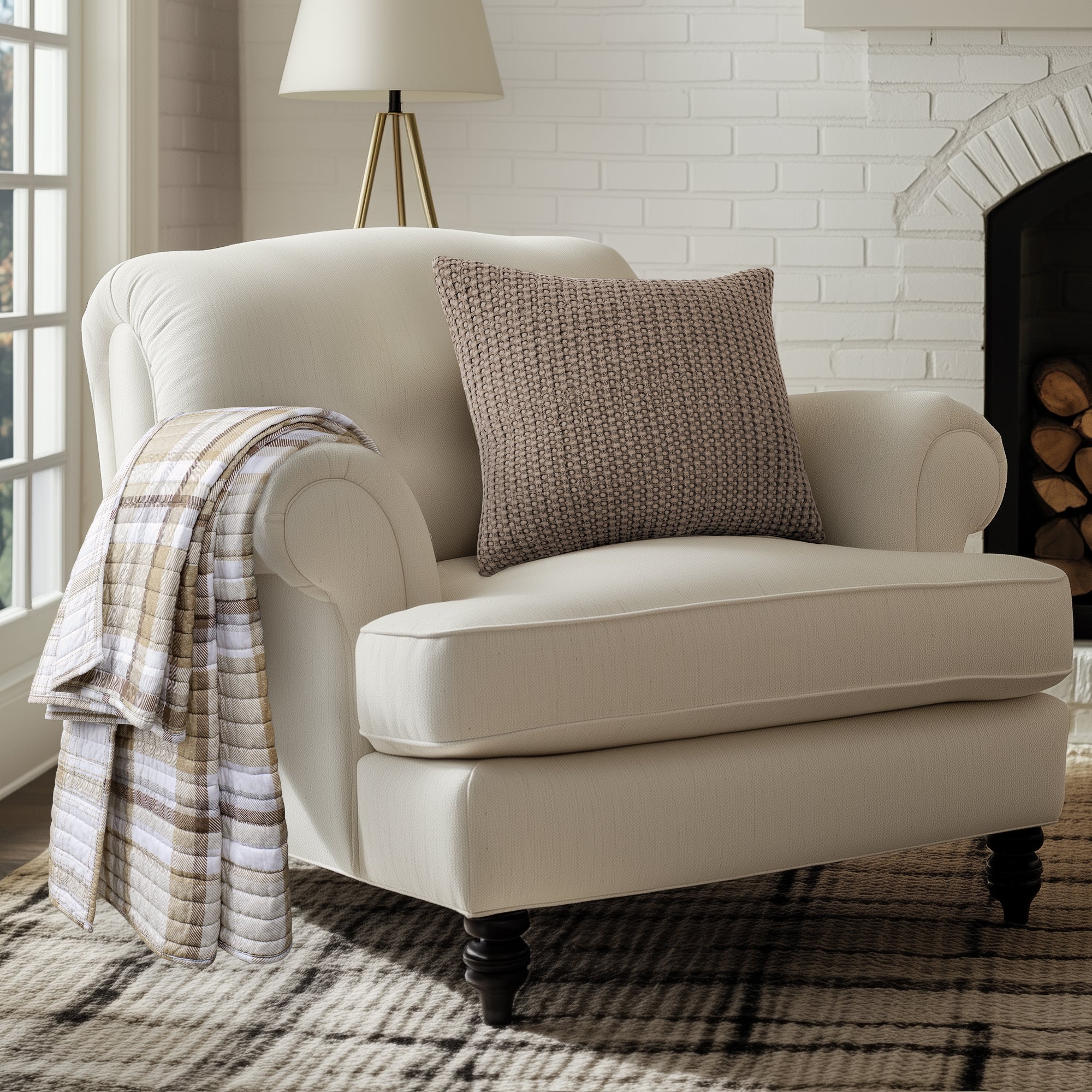 Levtex Home Spencer Plaid Quilted Throw Throws