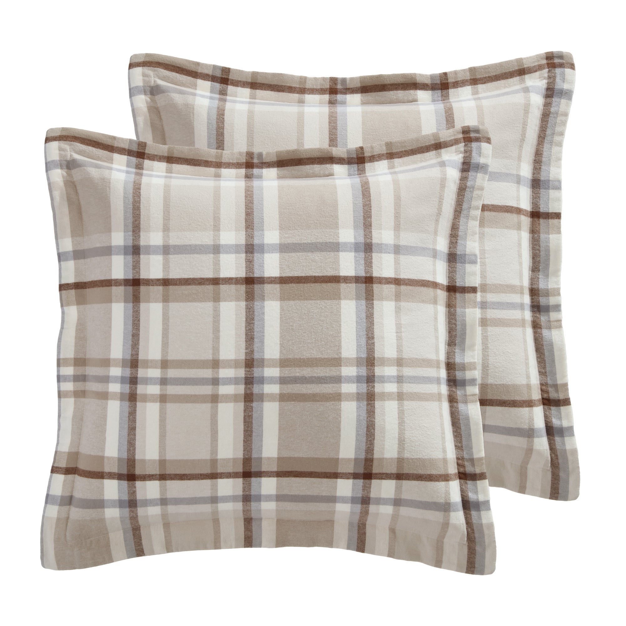 Levtex Home Spencer Plaid Euro Sham Set of 2 Euro Shams