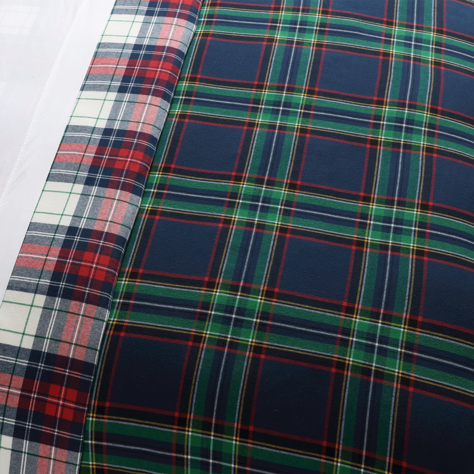 Spencer Plaid Flannel Duvet Cover Set