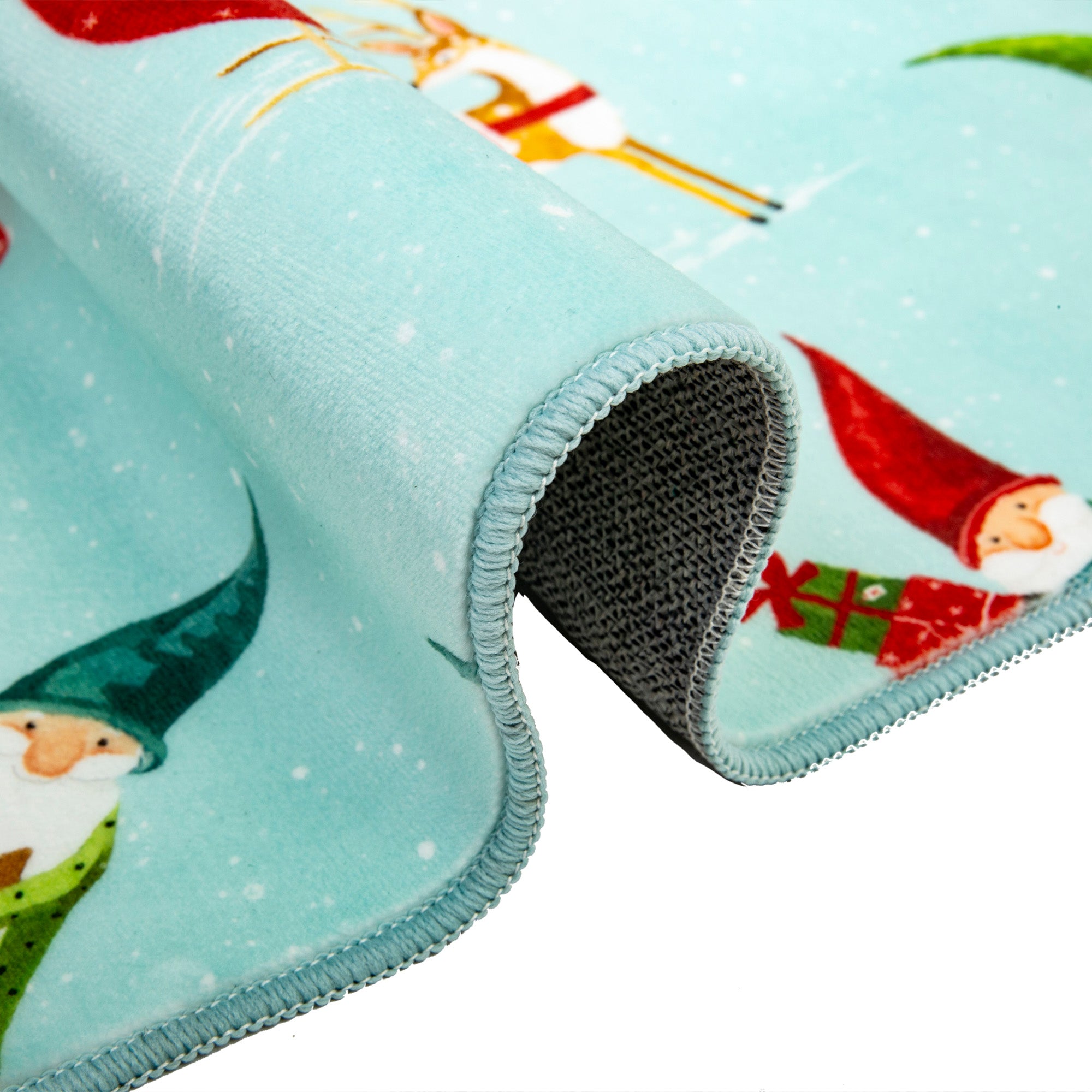 Levtex Home Gnome for the Holidays Mint Rug 20"x34" Rugs