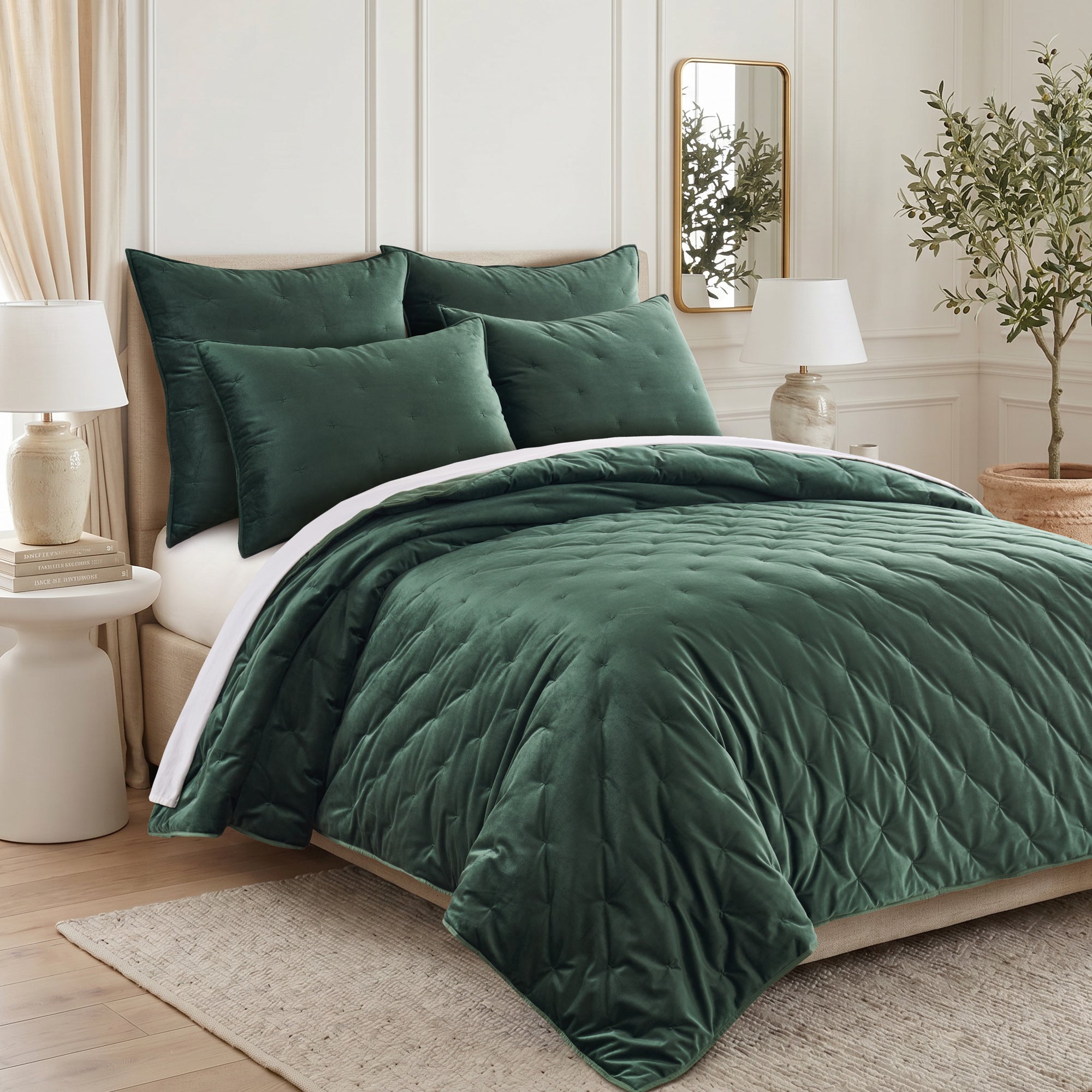 BH Calabria Velvet Quilt