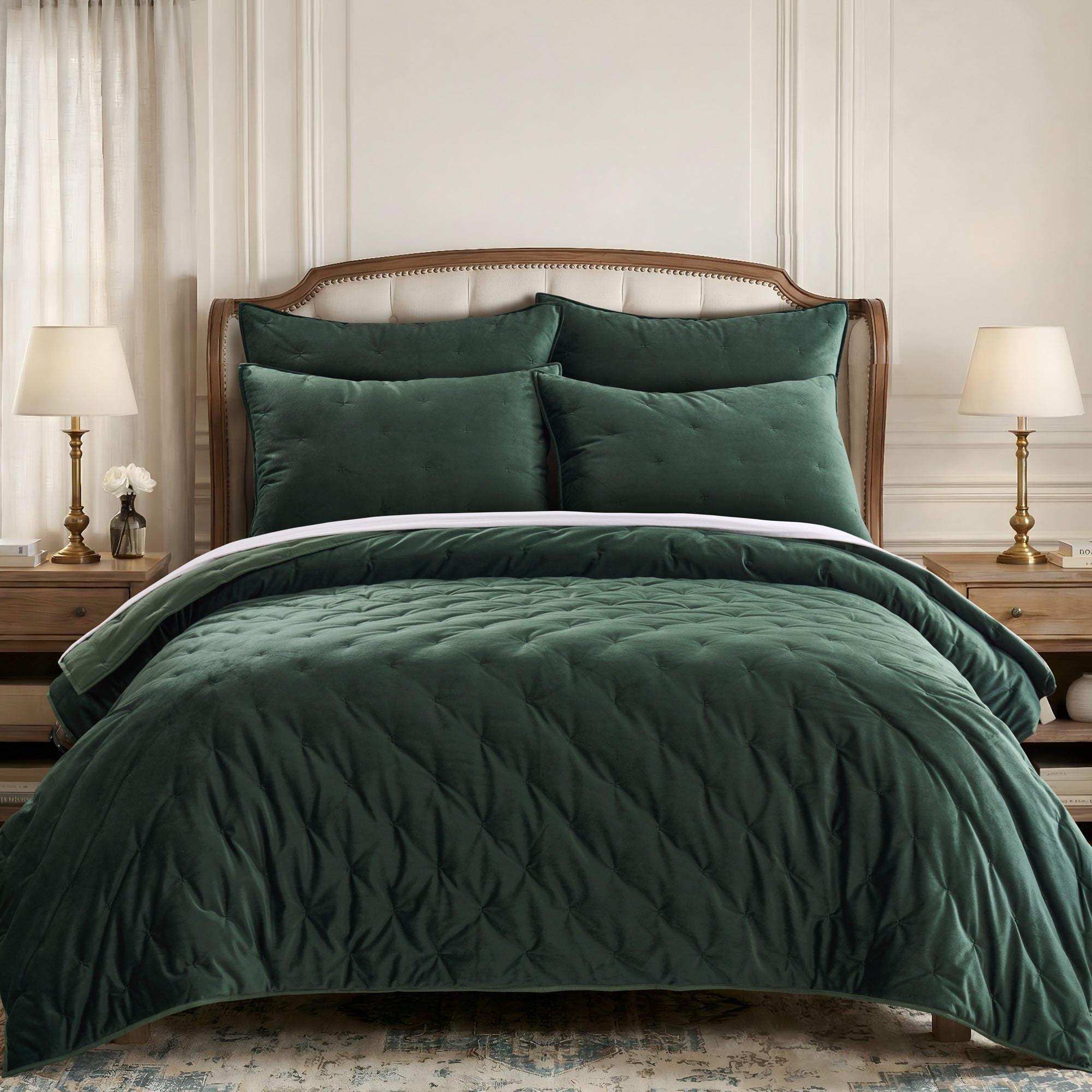 BH Calabria Velvet Quilt