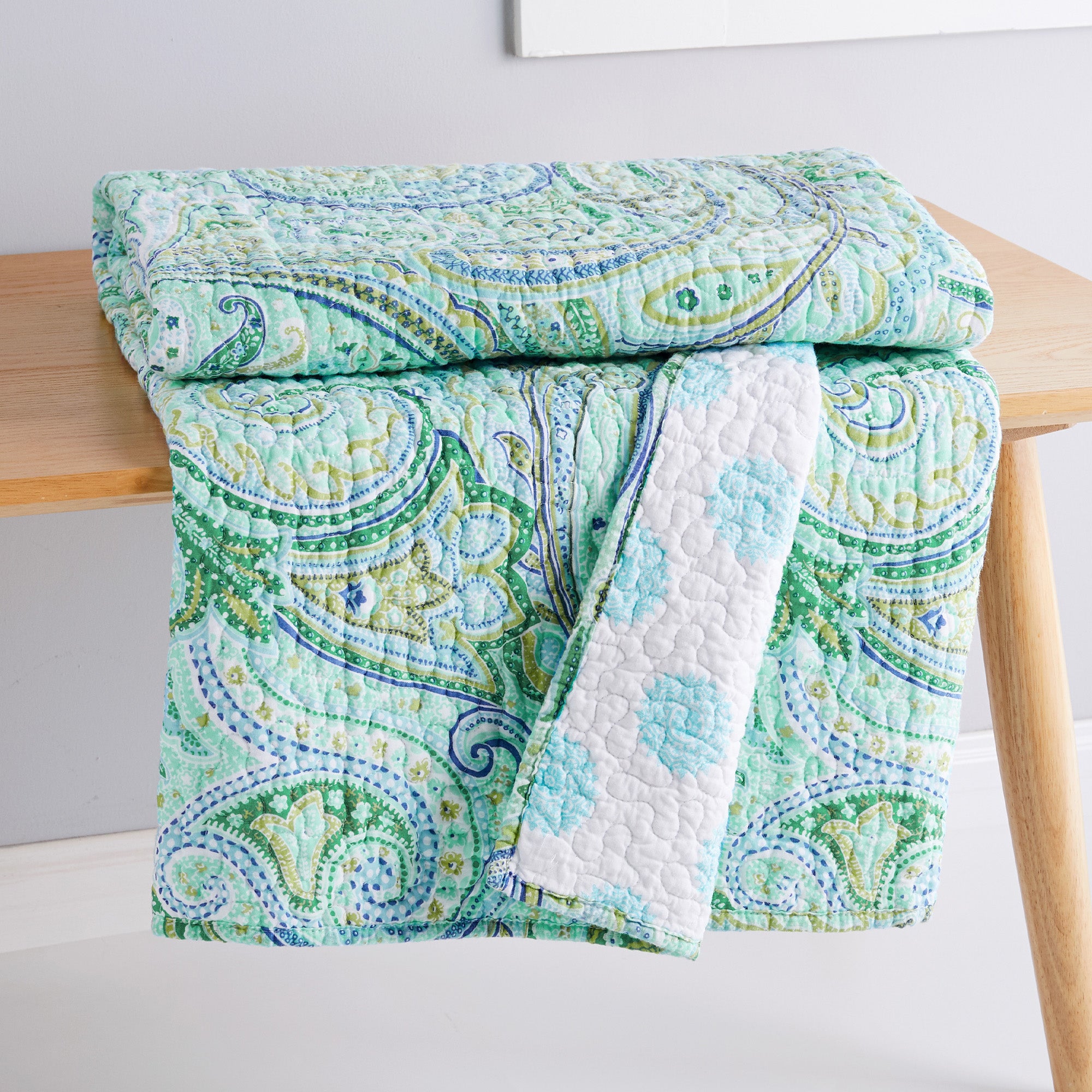 Levtex Home Spruce Quilted Throw Throws