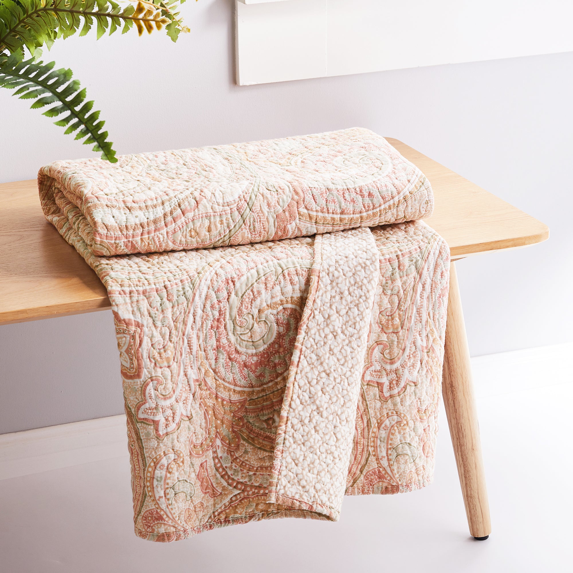 Levtex Home Spruce Quilted Throw Throws