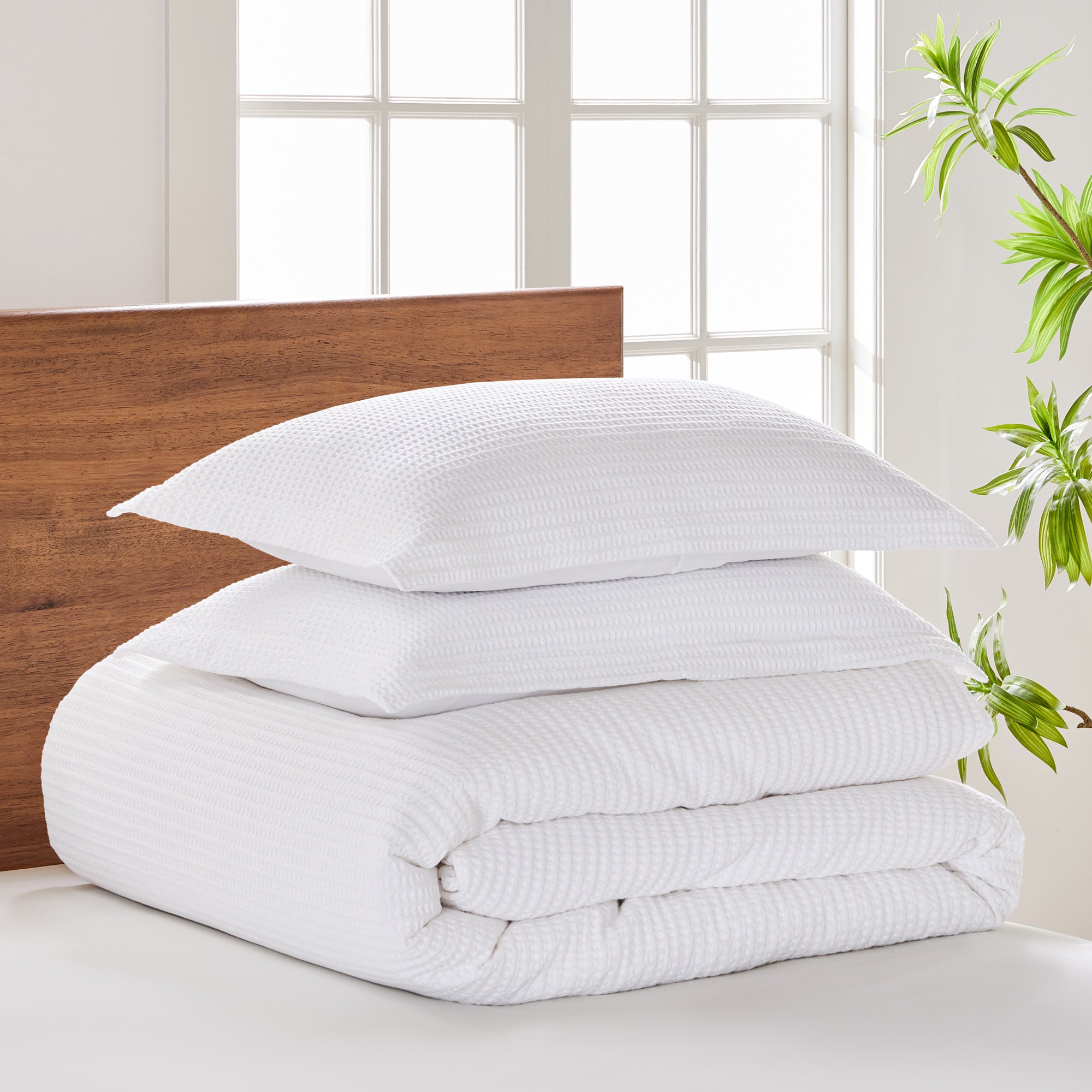 Levtex Home Cloud Waffle Duvet Cover Set Duvets