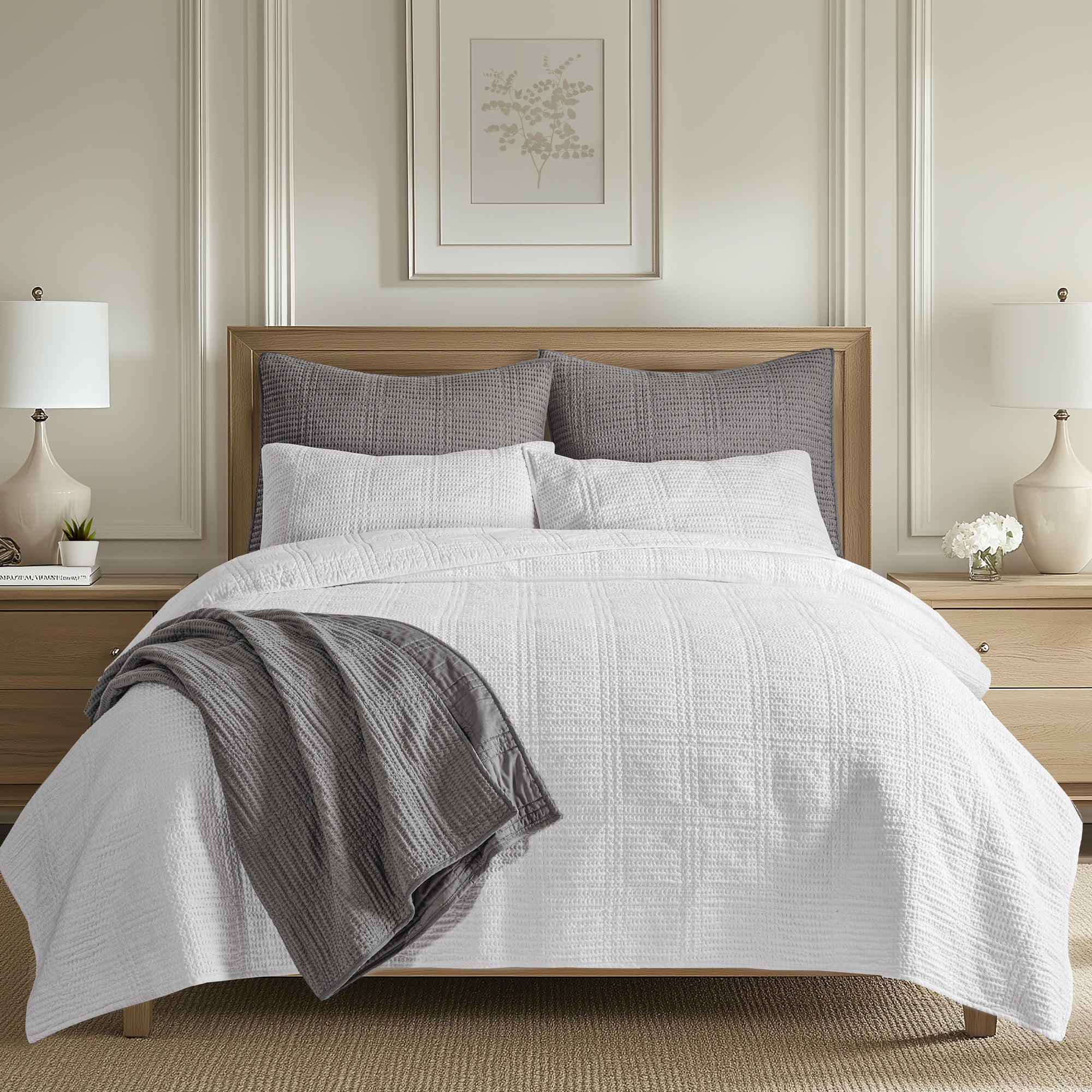 Levtex Home Cloud Waffle Quilt Set Quilts