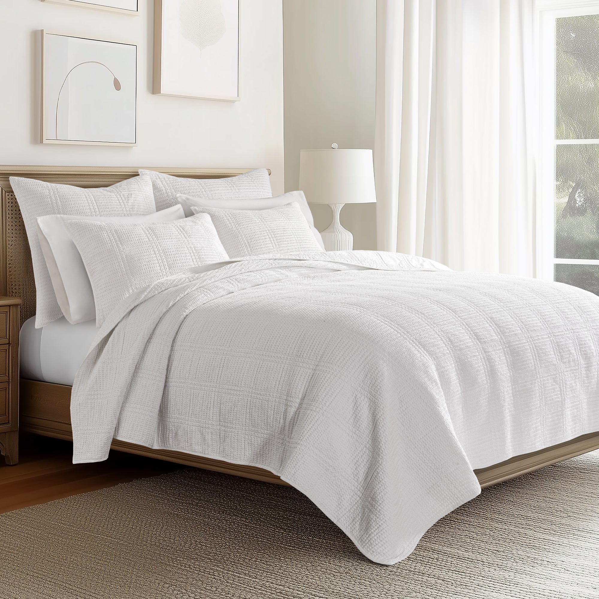 Levtex Home Cloud Waffle Quilt Set Quilts