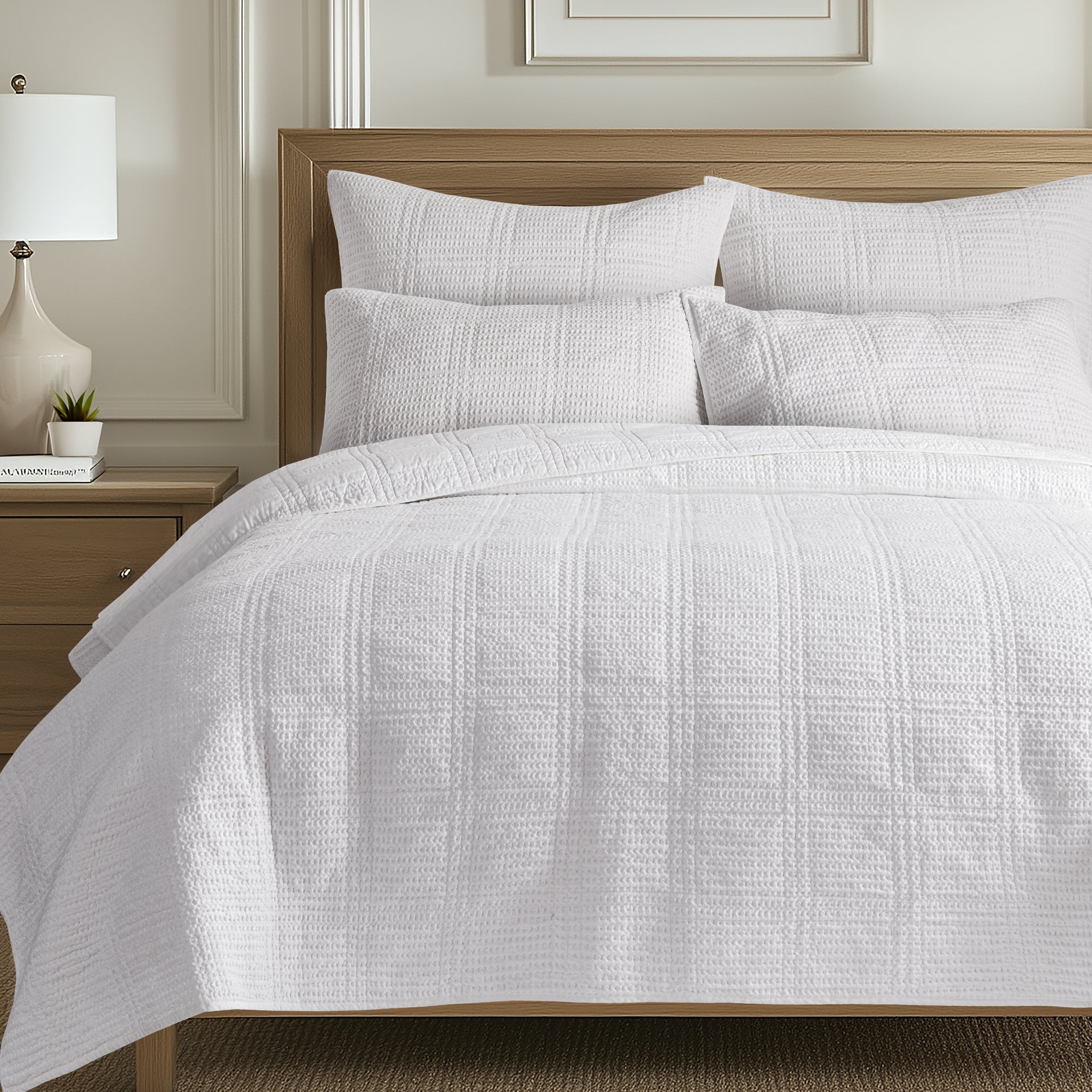 Levtex Home Cloud Waffle Quilt Set Quilts