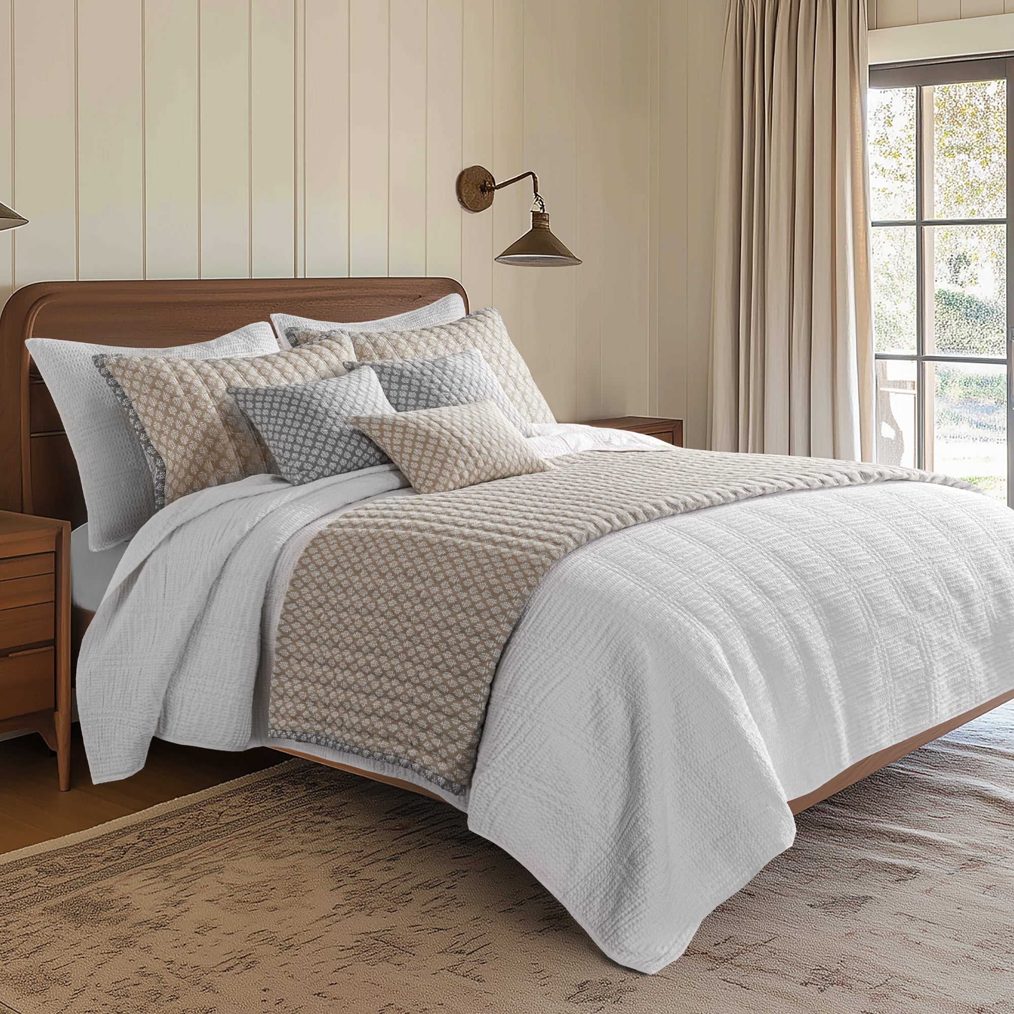 Levtex Home Cloud Waffle Quilt Set Quilts