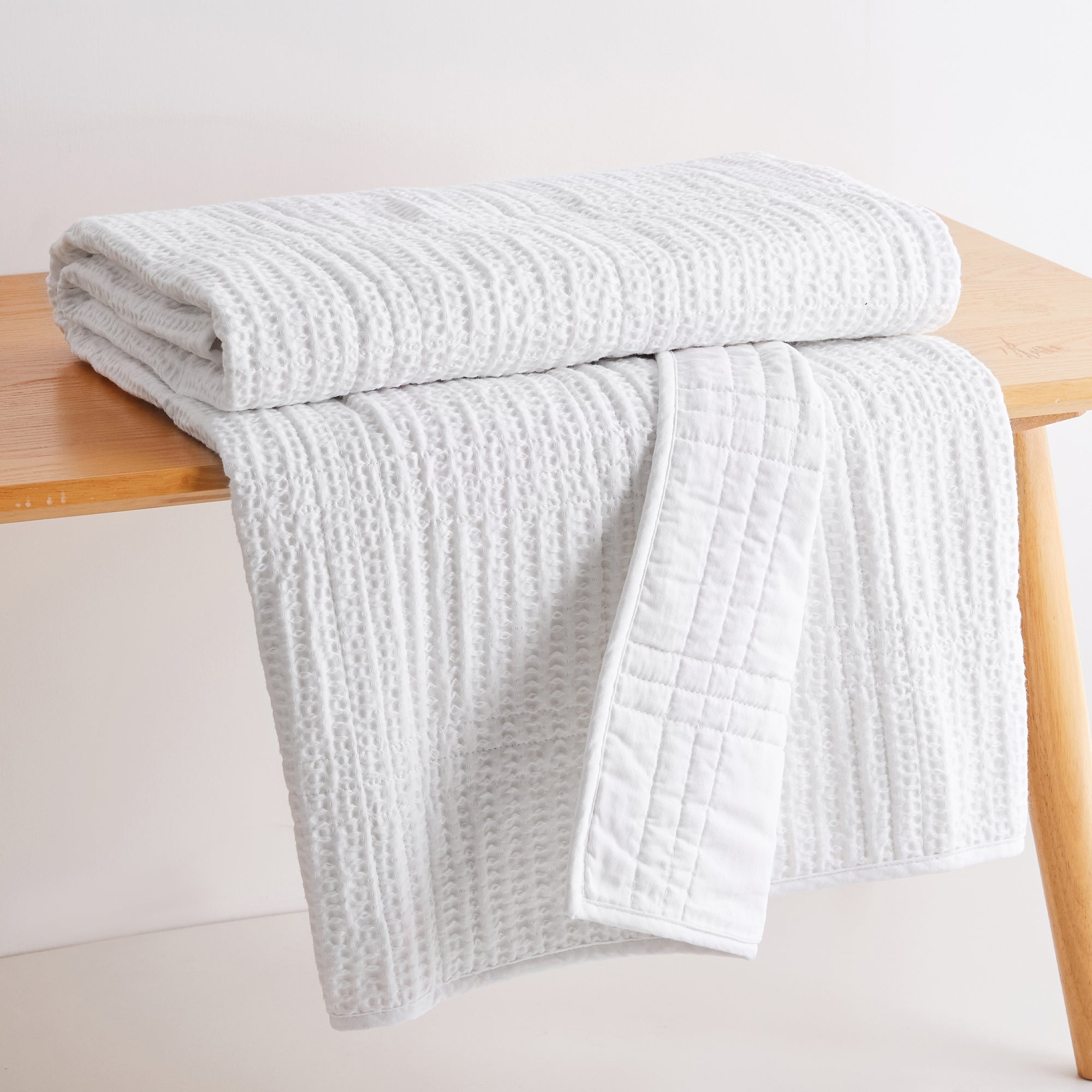 Levtex Home Cloud Waffle Quilted Throw Throws