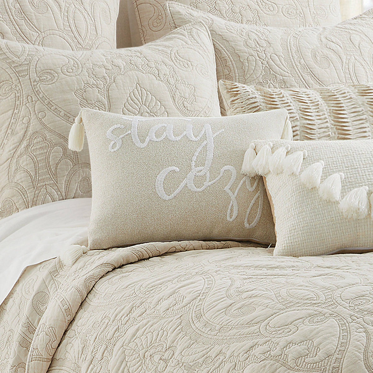 Cloud Waffle Stay Cozy Pillow