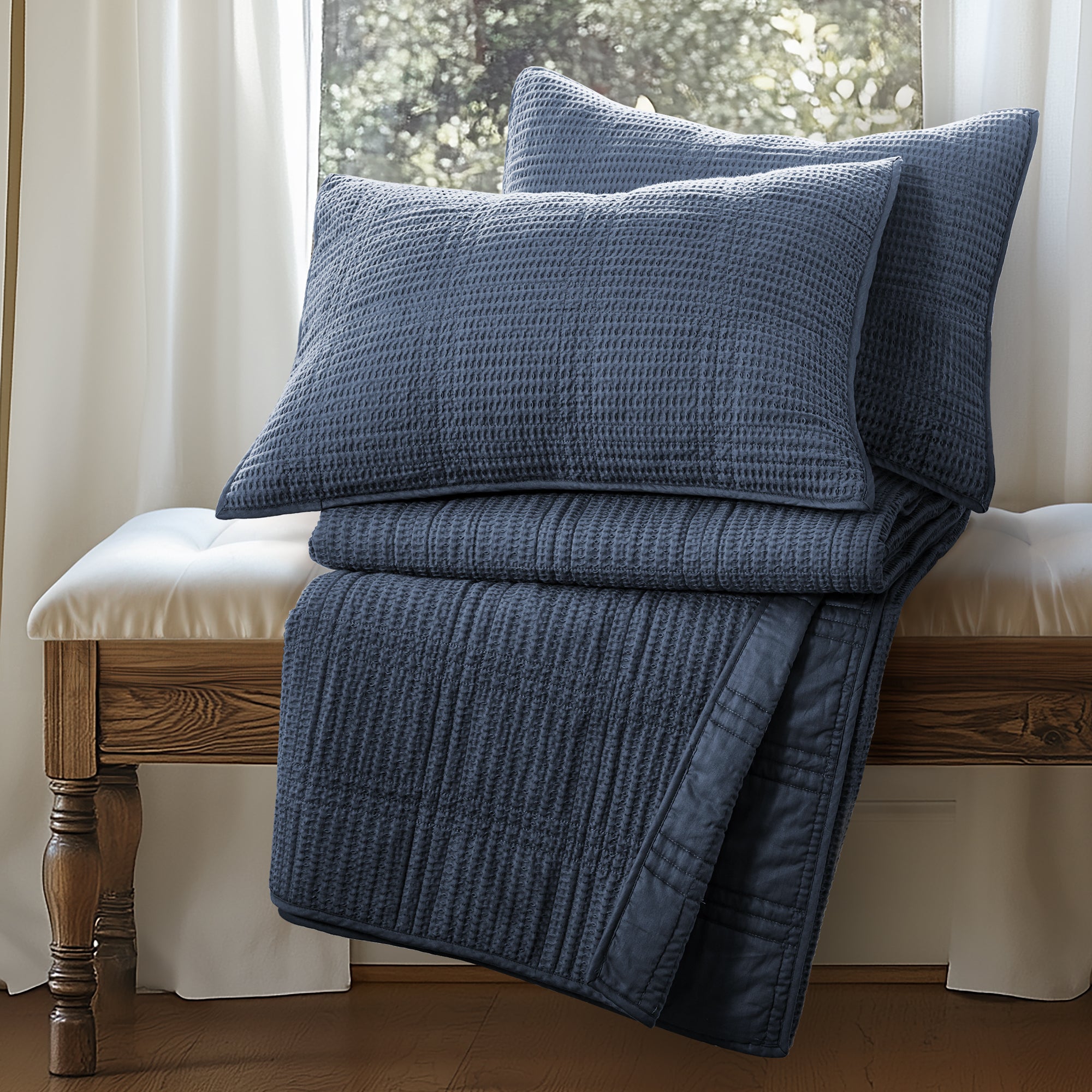 Levtex Home Cloud Waffle Quilt Set Quilts