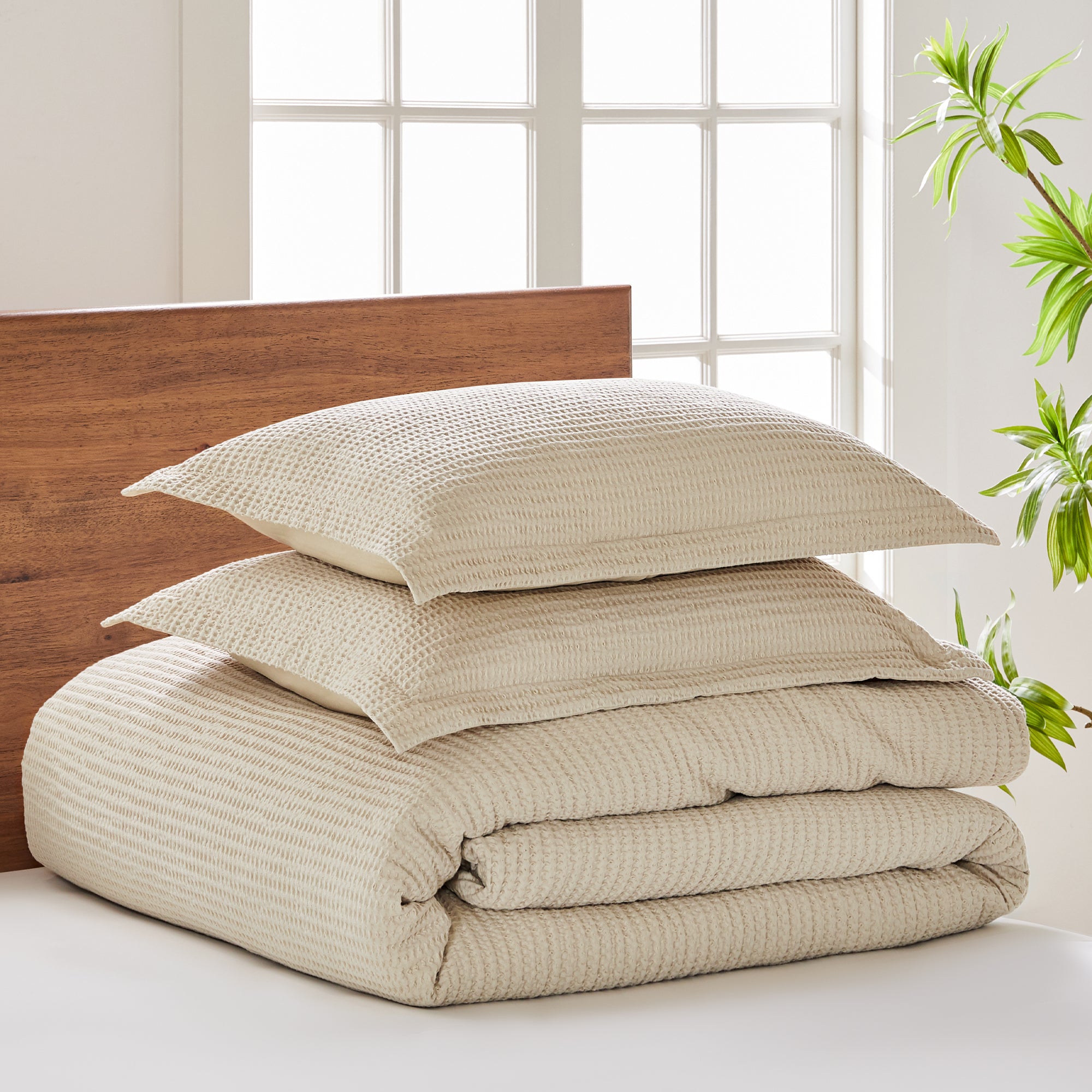 Levtex Home Cloud Waffle Duvet Cover Set Duvets