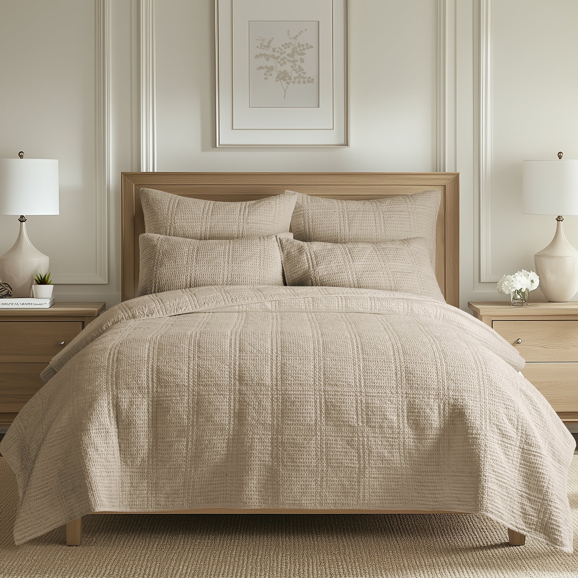 Levtex Home Cloud Waffle Quilt Set Quilts