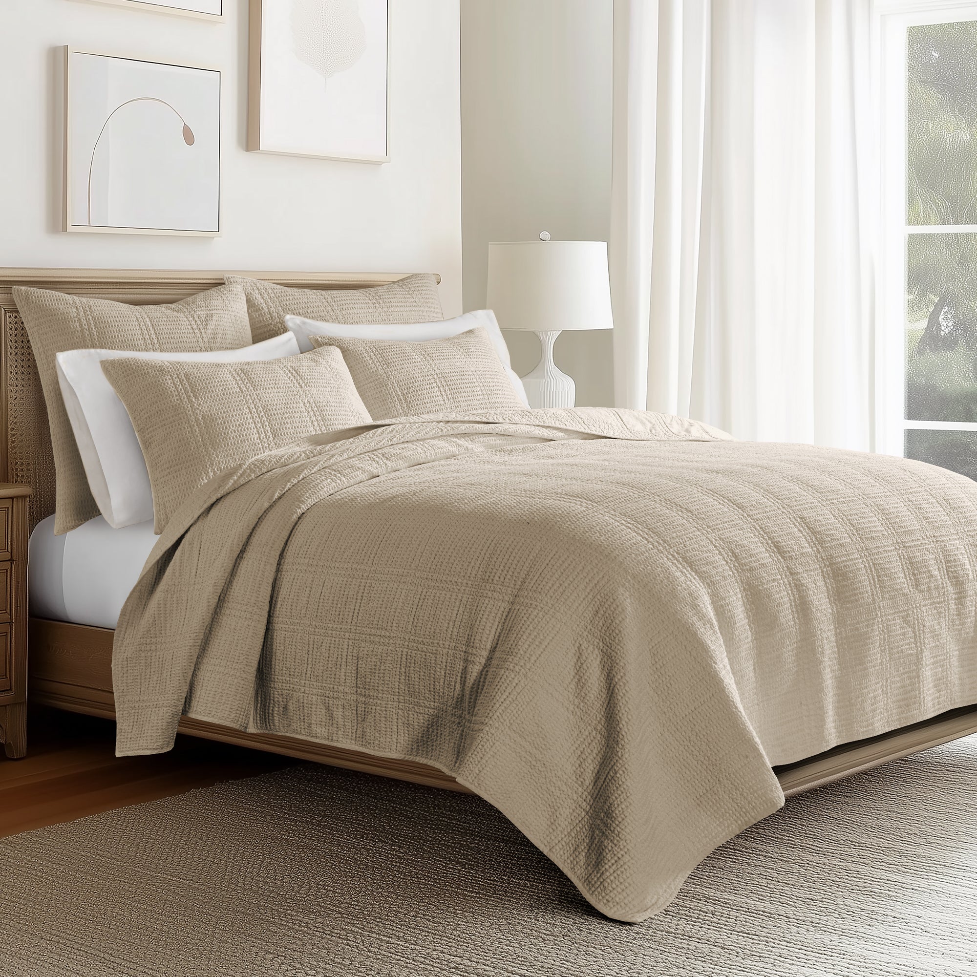 Levtex Home Cloud Waffle Quilt Set Quilts