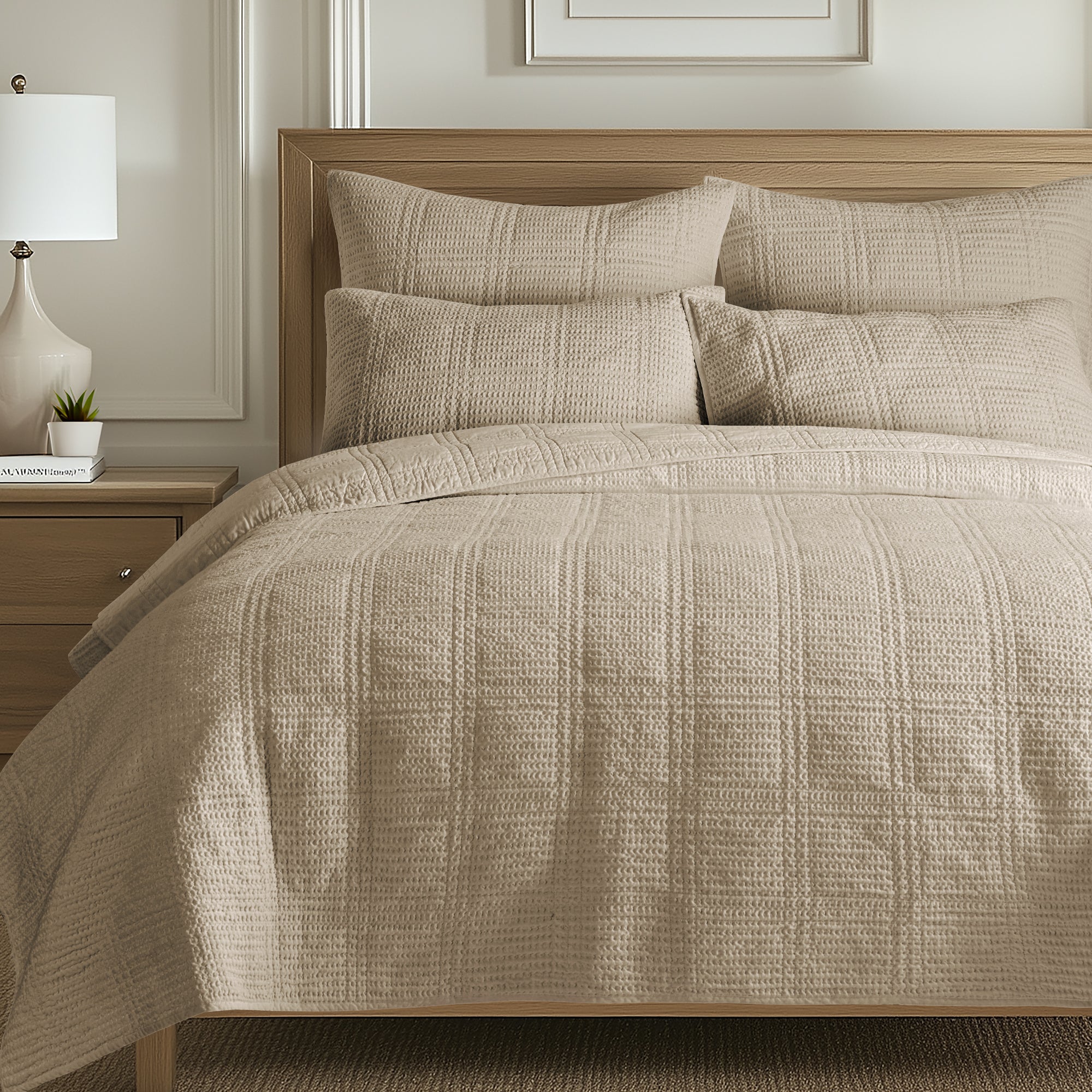 Levtex Home Cloud Waffle Quilt Set Quilts