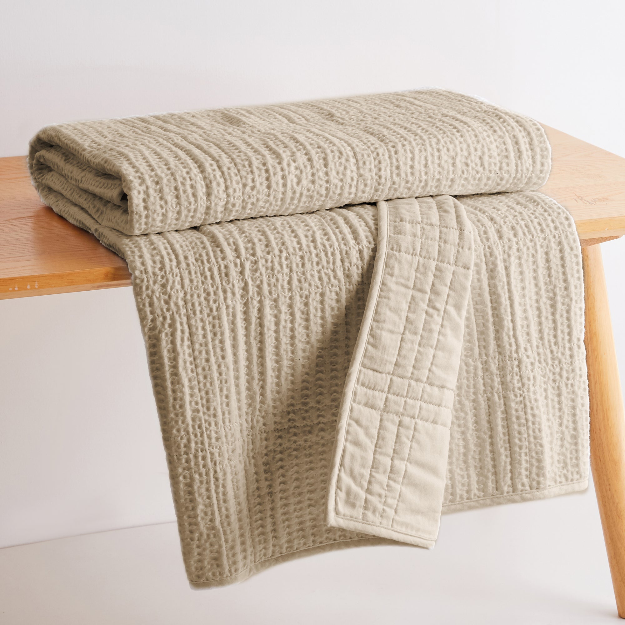 Levtex Home Cloud Waffle Quilted Throw Throws