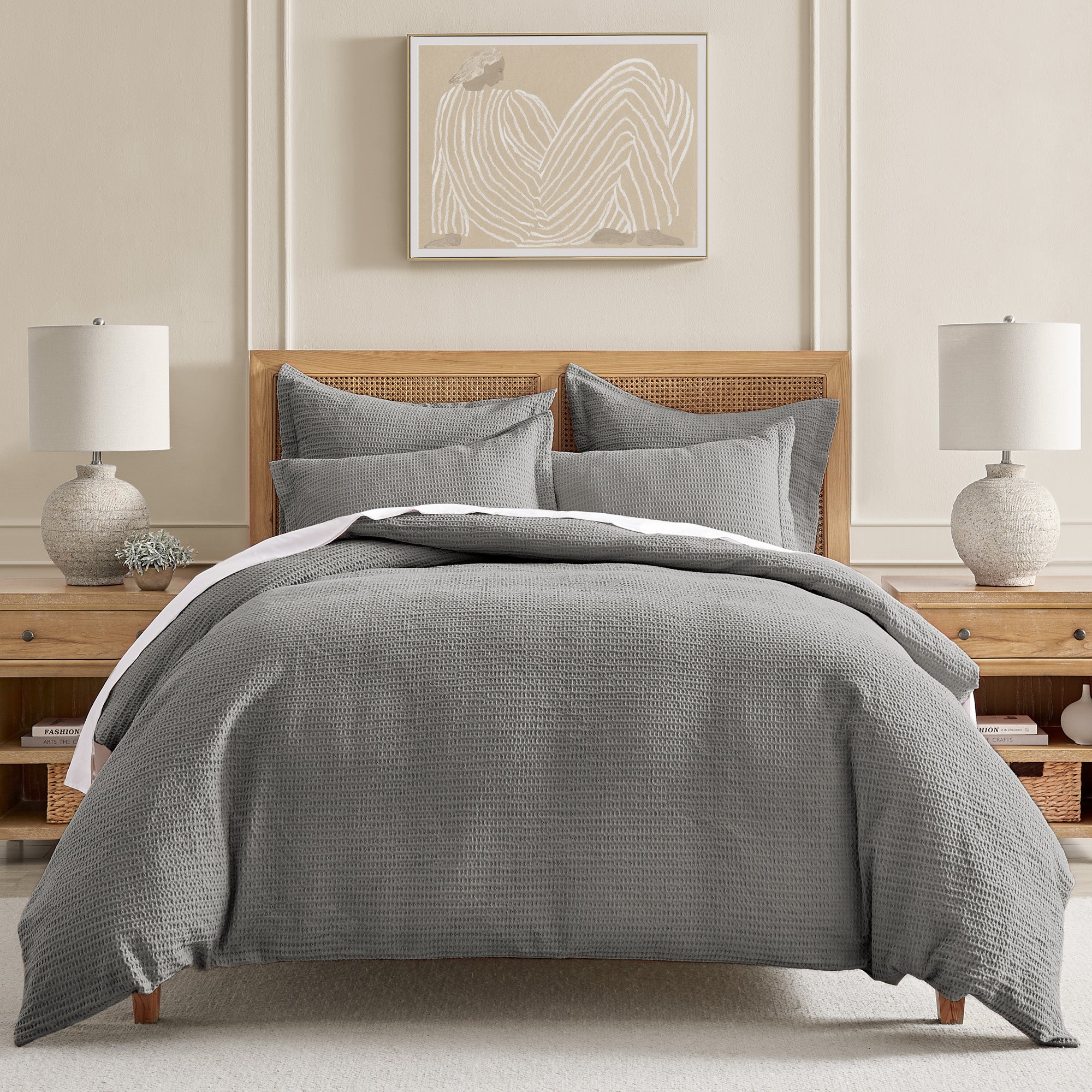Levtex Home Cloud Waffle Duvet Cover Set Duvets