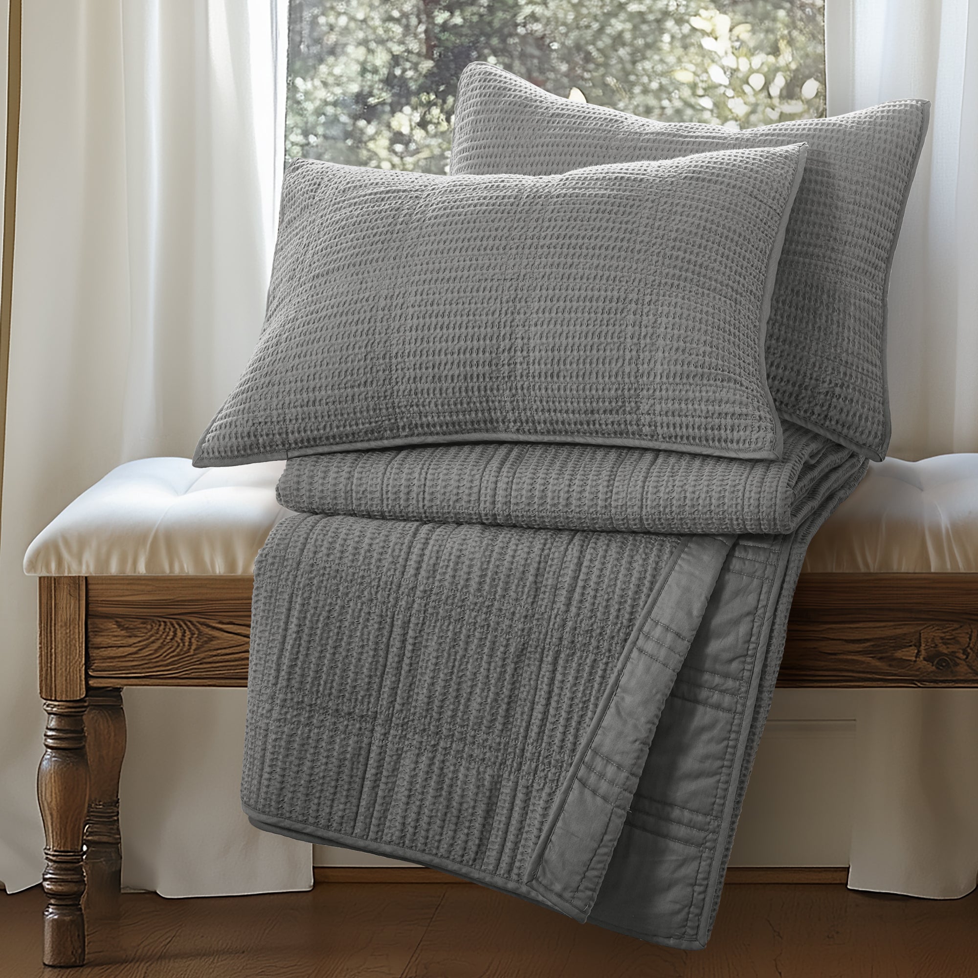 Levtex Home Cloud Waffle Quilt Set Quilts