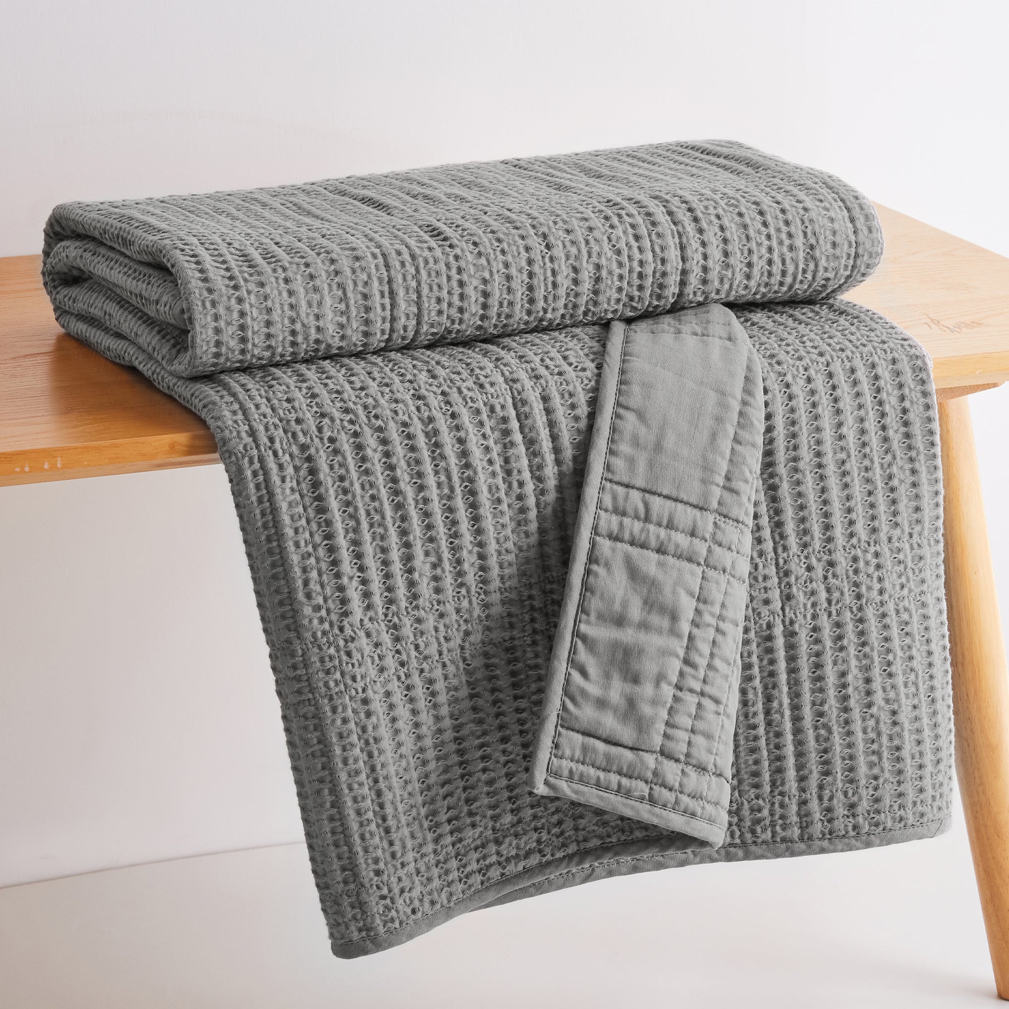 Levtex Home Cloud Waffle Quilted Throw Throws