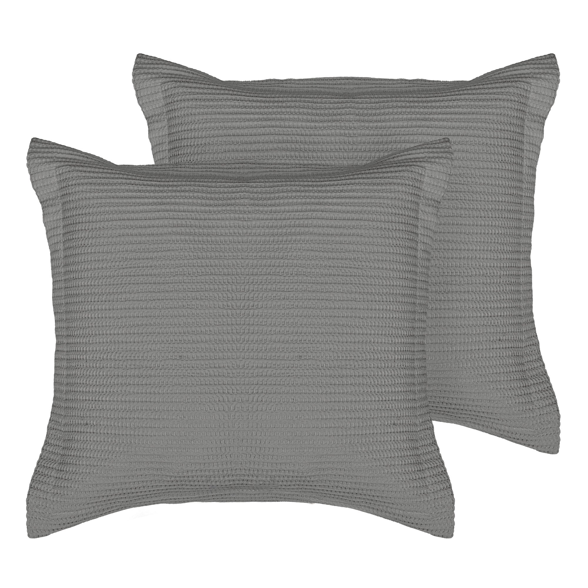 Levtex Home Cloud Waffle Euro Sham set of 2 Euro Shams