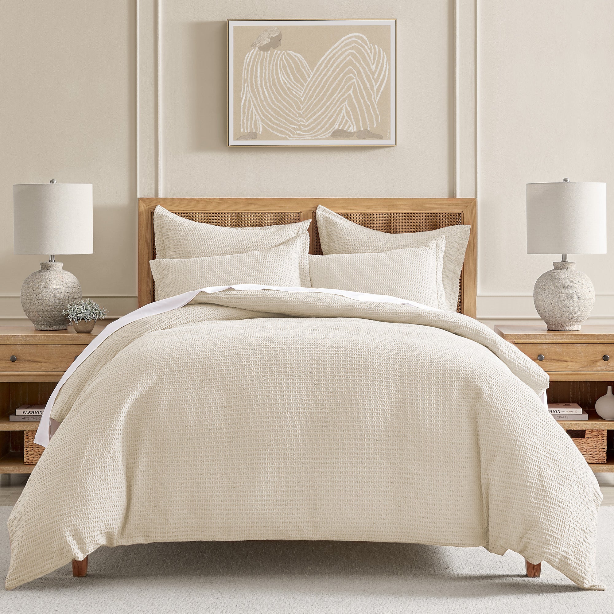 Levtex Home Cloud Waffle Duvet Cover Set Duvets