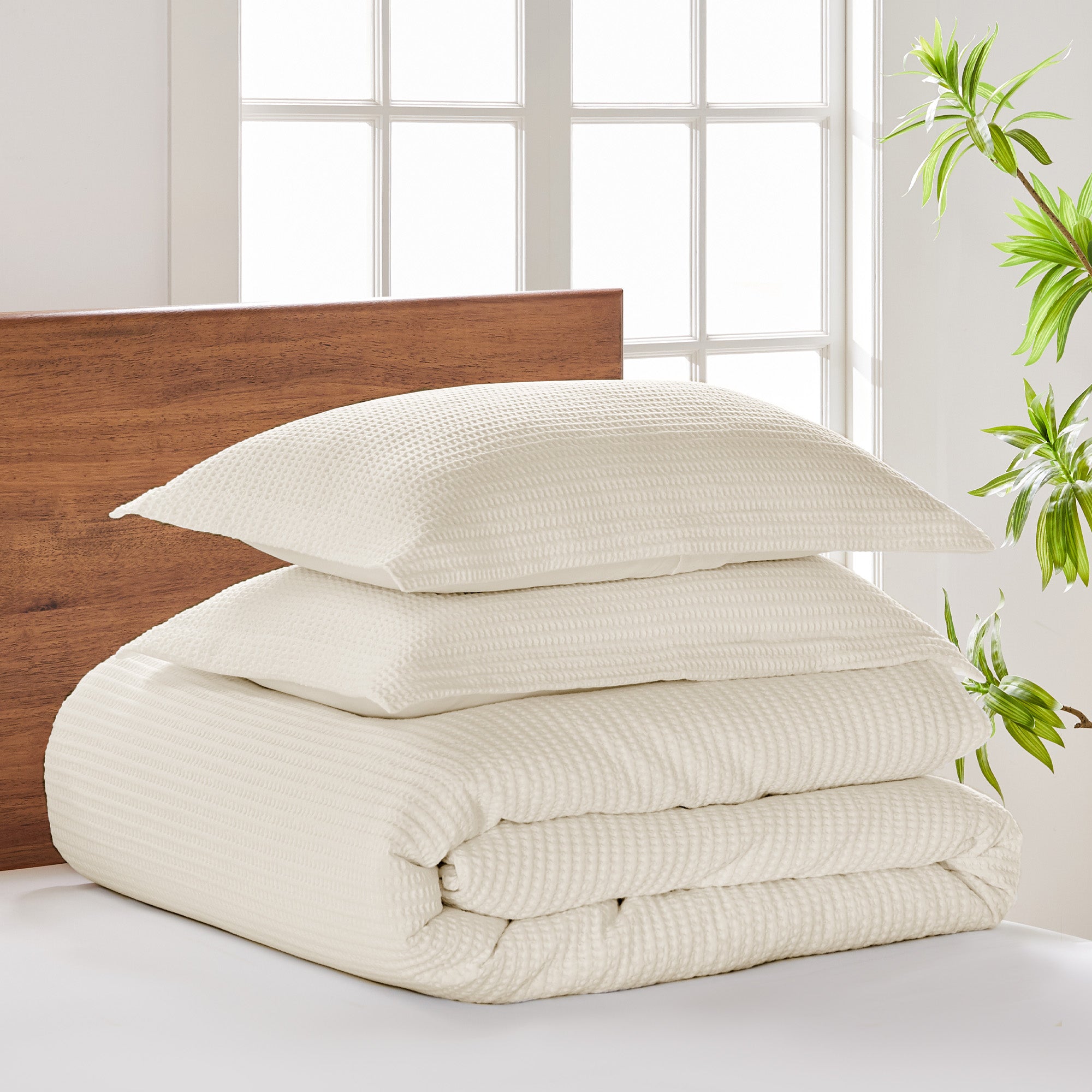 Levtex Home Cloud Waffle Duvet Cover Set Duvets