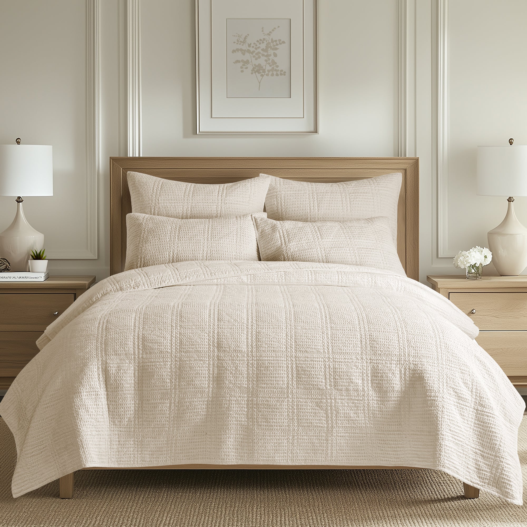 Levtex Home Cloud Waffle Quilt Set Quilts