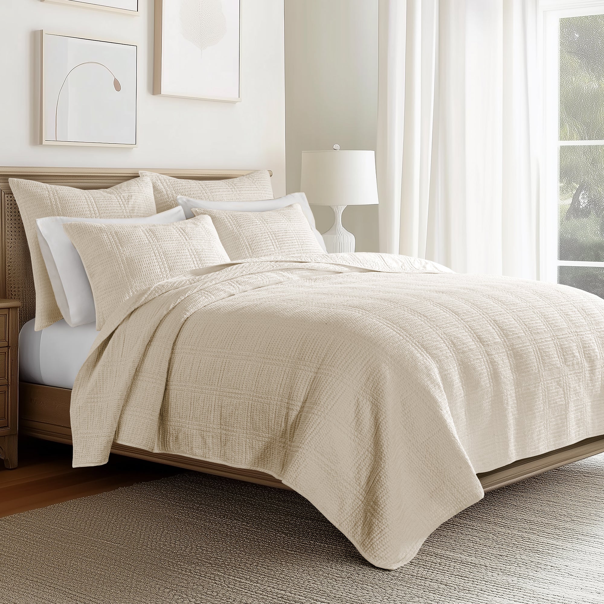 Levtex Home Cloud Waffle Quilt Set Quilts