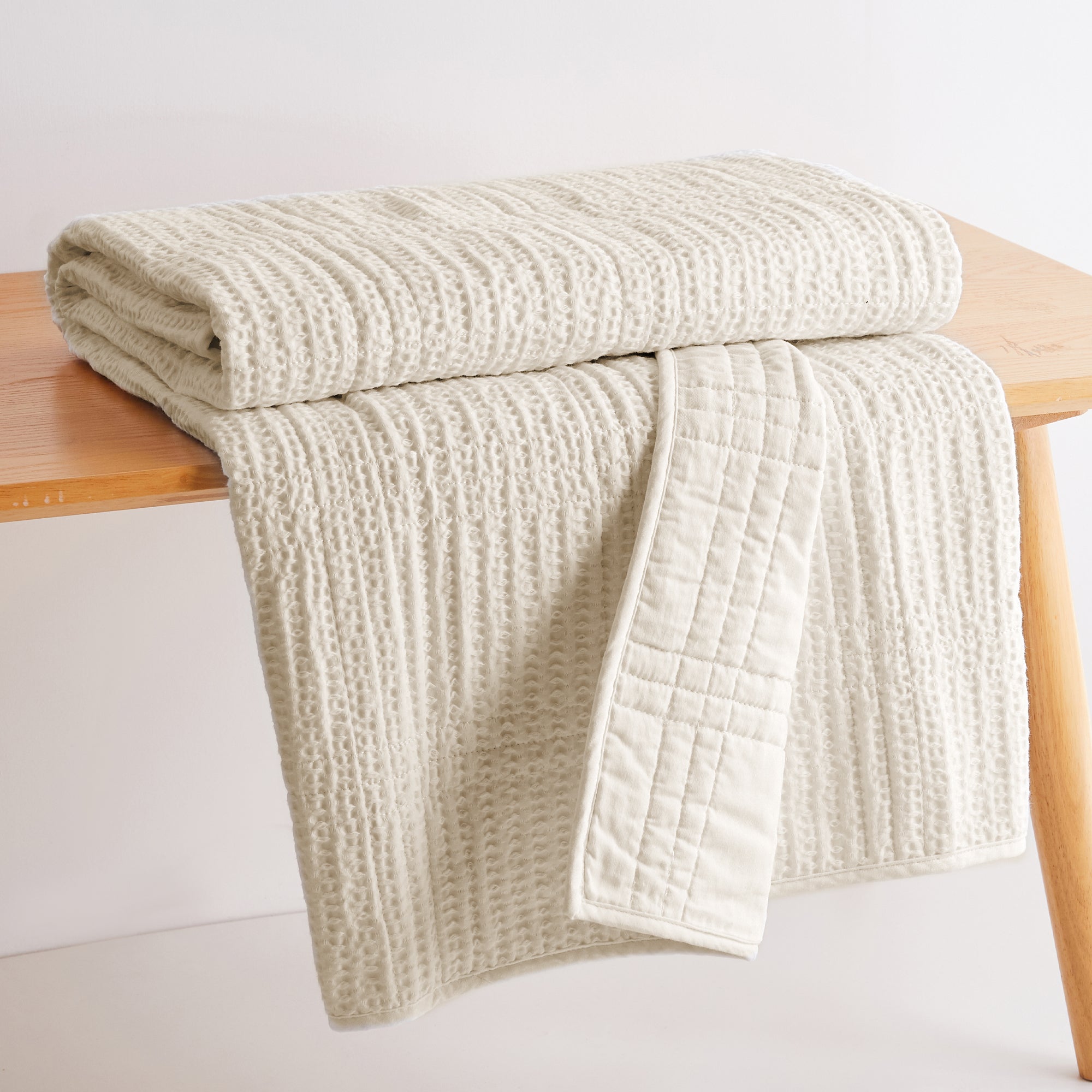 Levtex Home Cloud Waffle Quilted Throw Throws