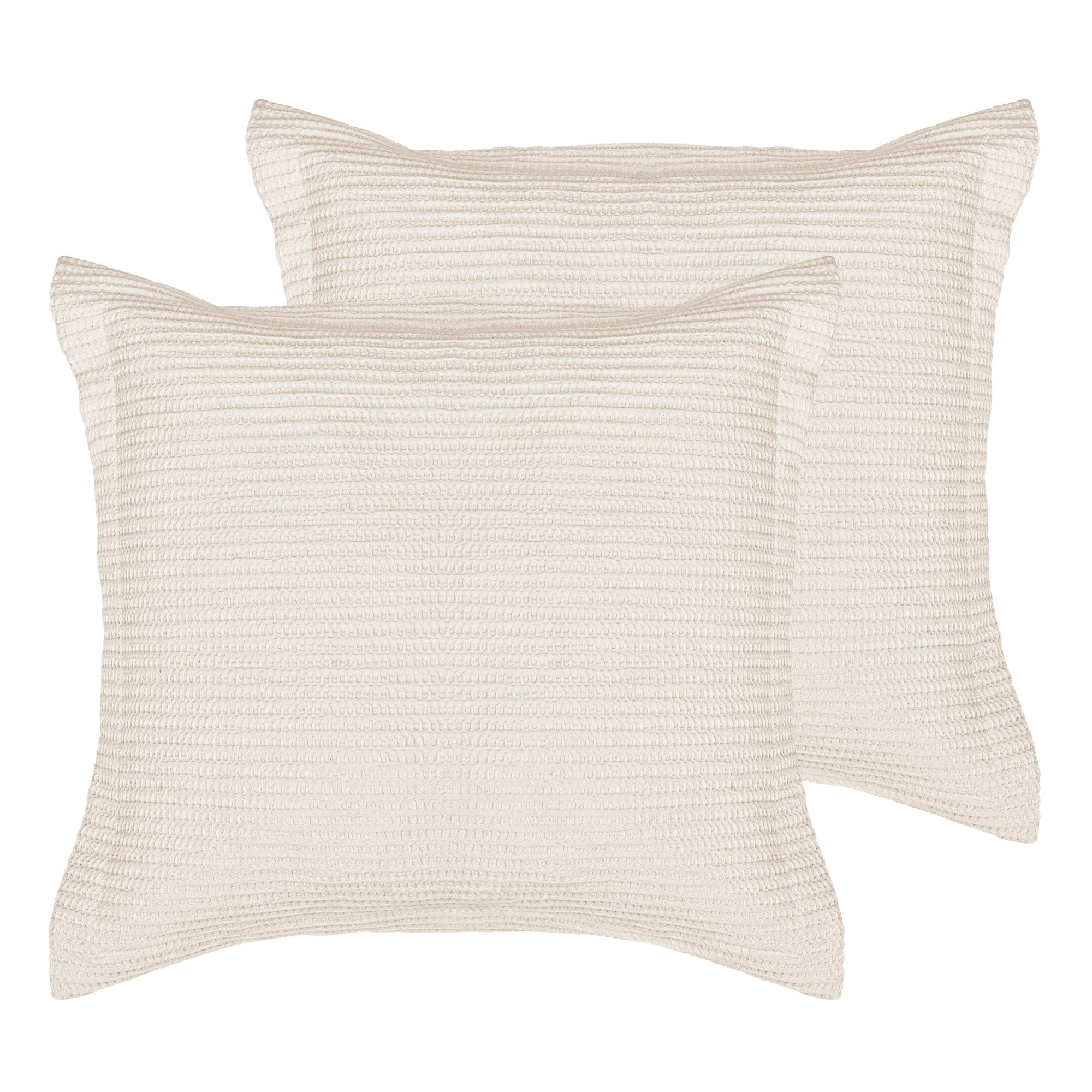 Levtex Home Cloud Waffle Euro Sham set of 2 Euro Shams