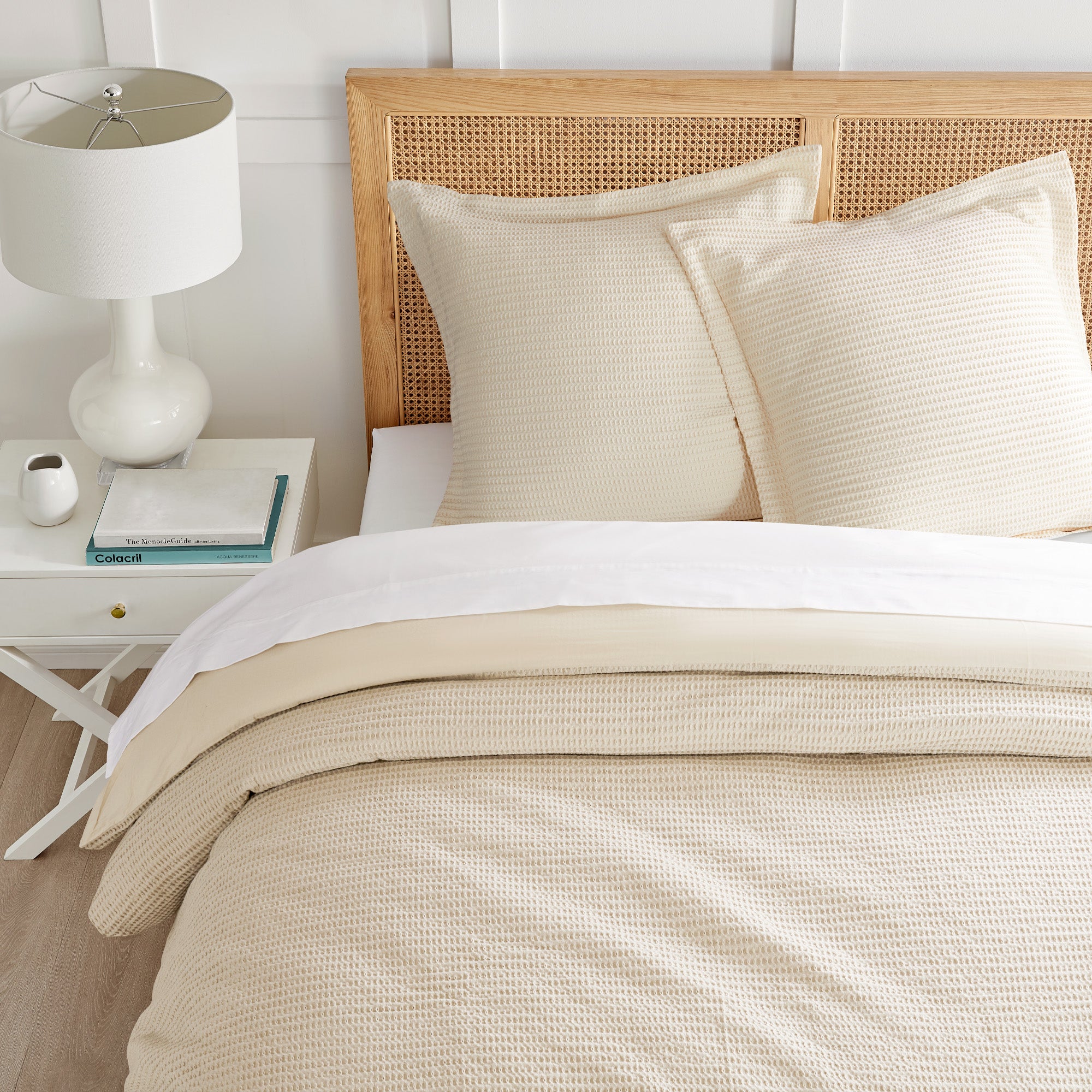Levtex Home Cloud Waffle Euro Sham set of 2 Euro Shams