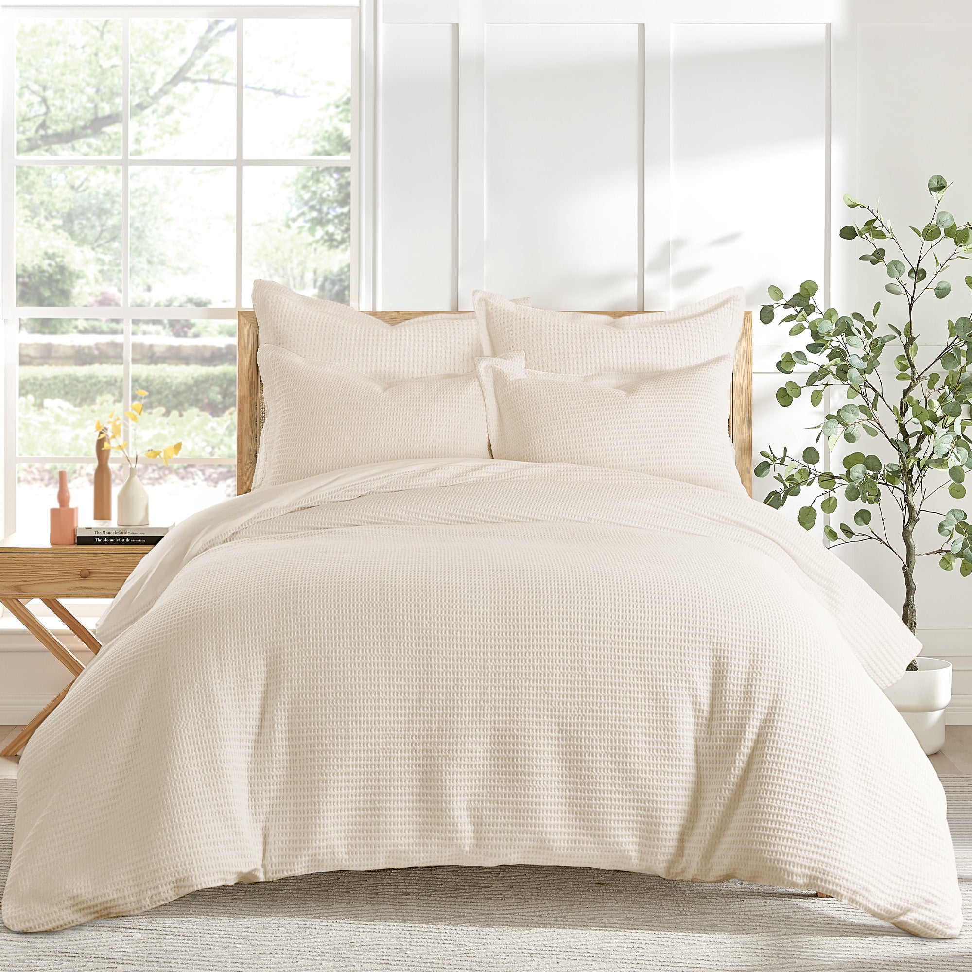 Levtex Home Cloud Waffle Euro Sham set of 2 Euro Shams