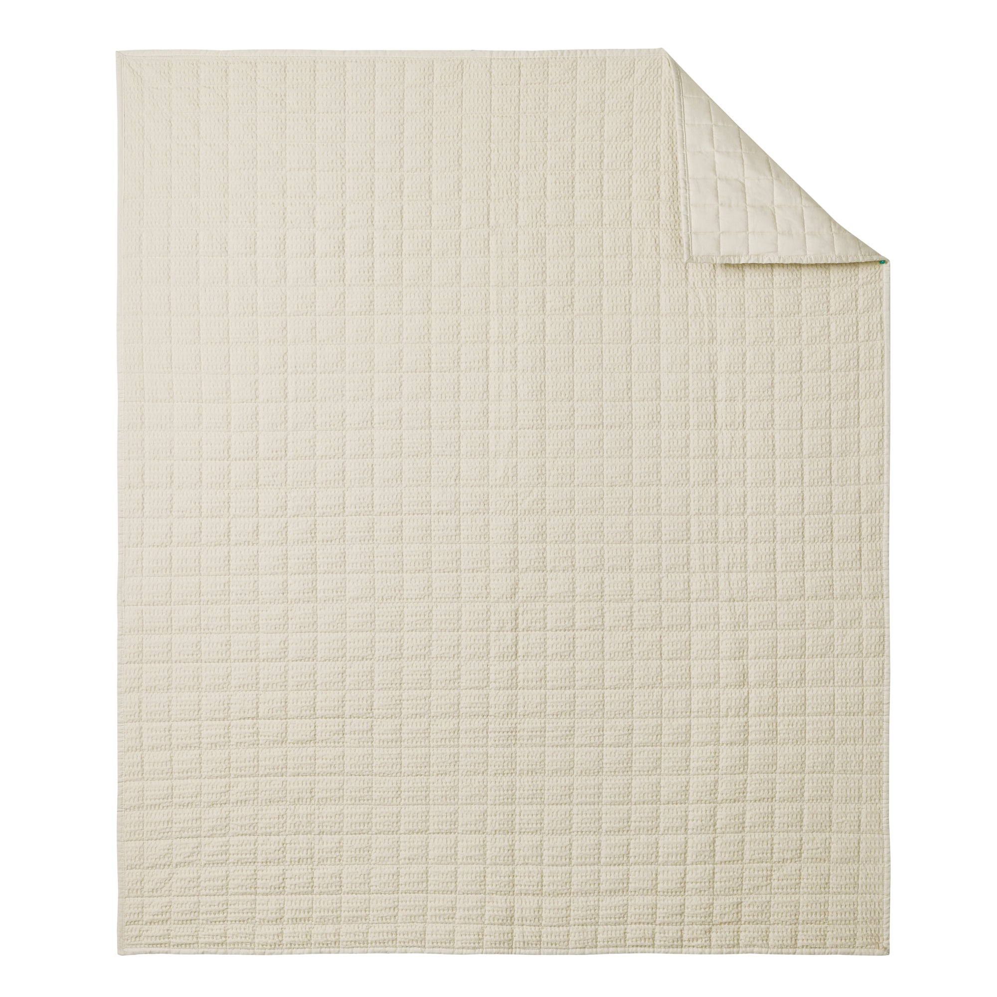 Cloud Waffle Quilted Throw