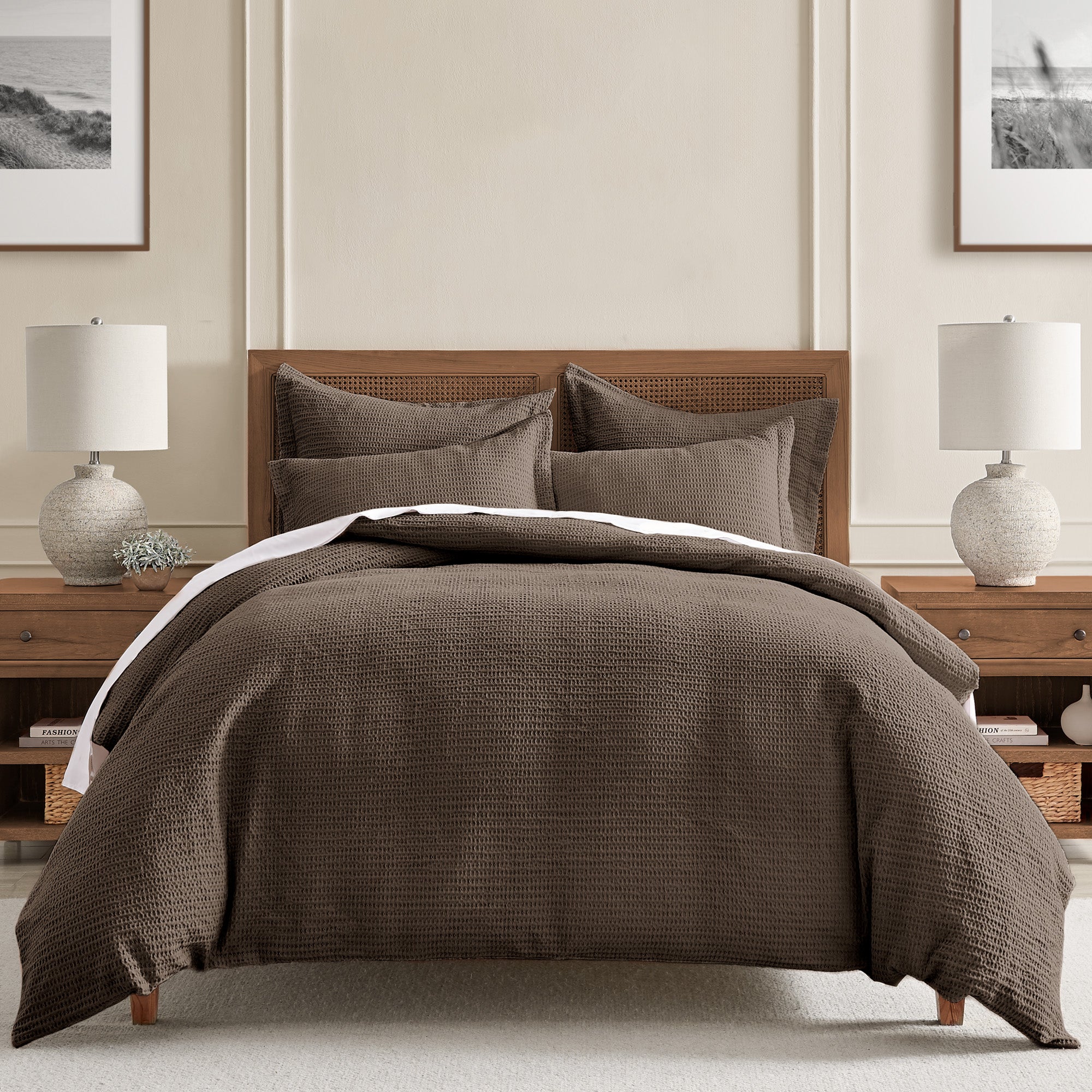Levtex Home Cloud Waffle Euro Sham set of 2 Euro Shams